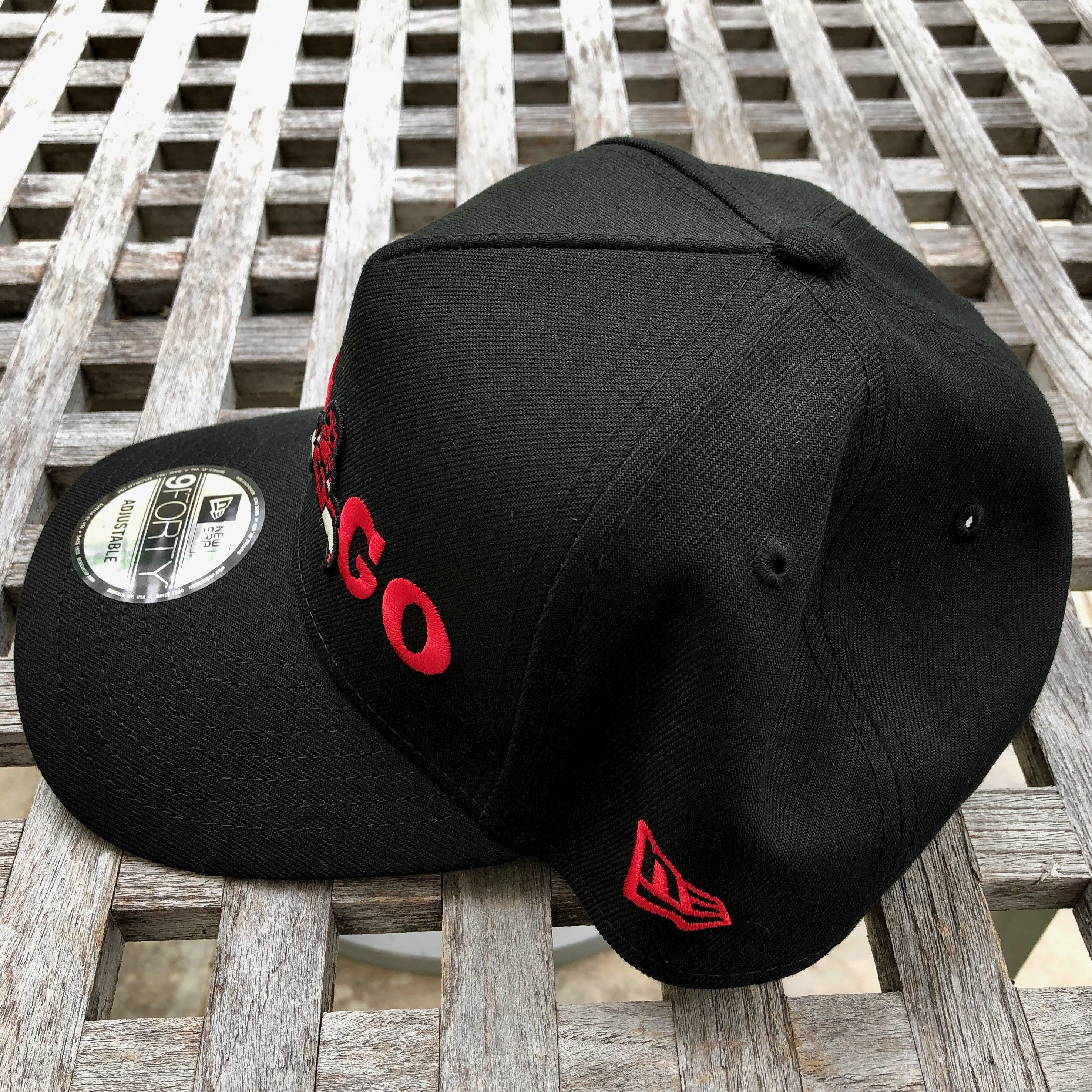 New Era Chicago Bulls Upside Down Logo 9FORTY A Frame Snapback Hat Size ONE SIZE - 2 Thumbnail