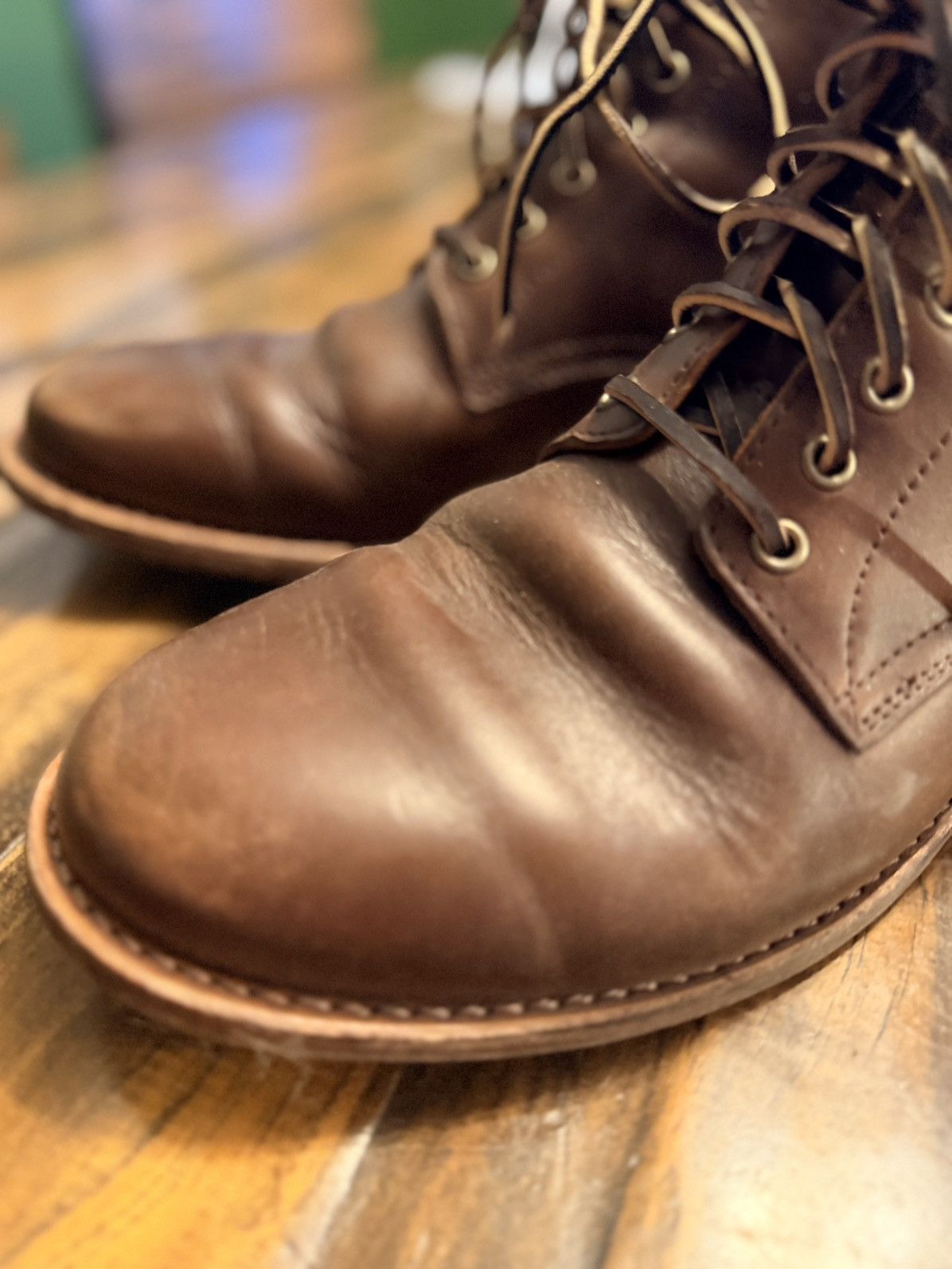 Oak Street Bootmakers Oak Street Brown Chromexcel Trench Boots Size US 9.5 / EU 42-43 - 5 Thumbnail