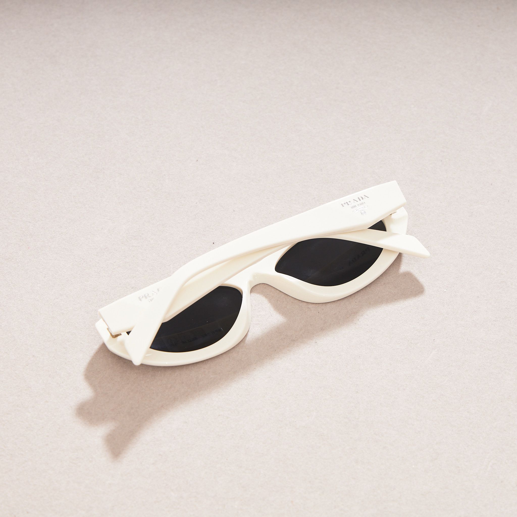 Prada PRADA PR 26ZS 17K08Z Sunglasses White Size ONE SIZE - 5 Thumbnail