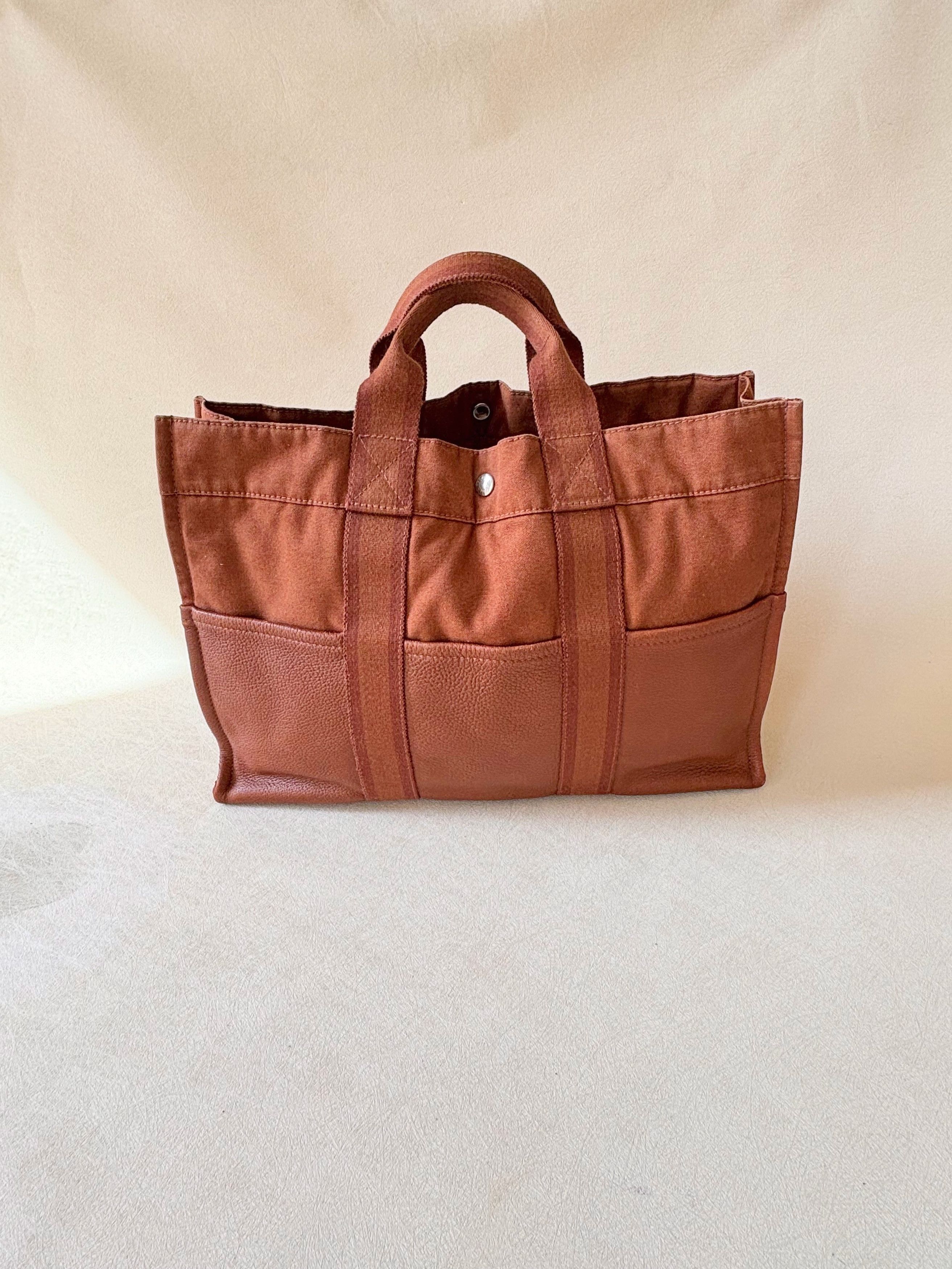 Other HERMÈS Sac Toto cuir et toile Size ONE SIZE - 1 Thumbnail