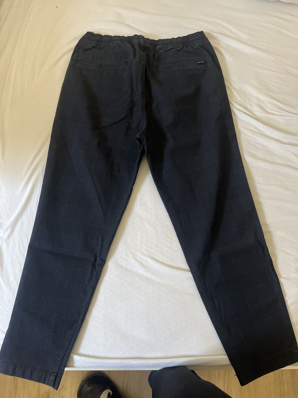 Hollister Hollister casual pants checkers pattern navy blue size M Size US 38 / EU 54 - 2 Thumbnail