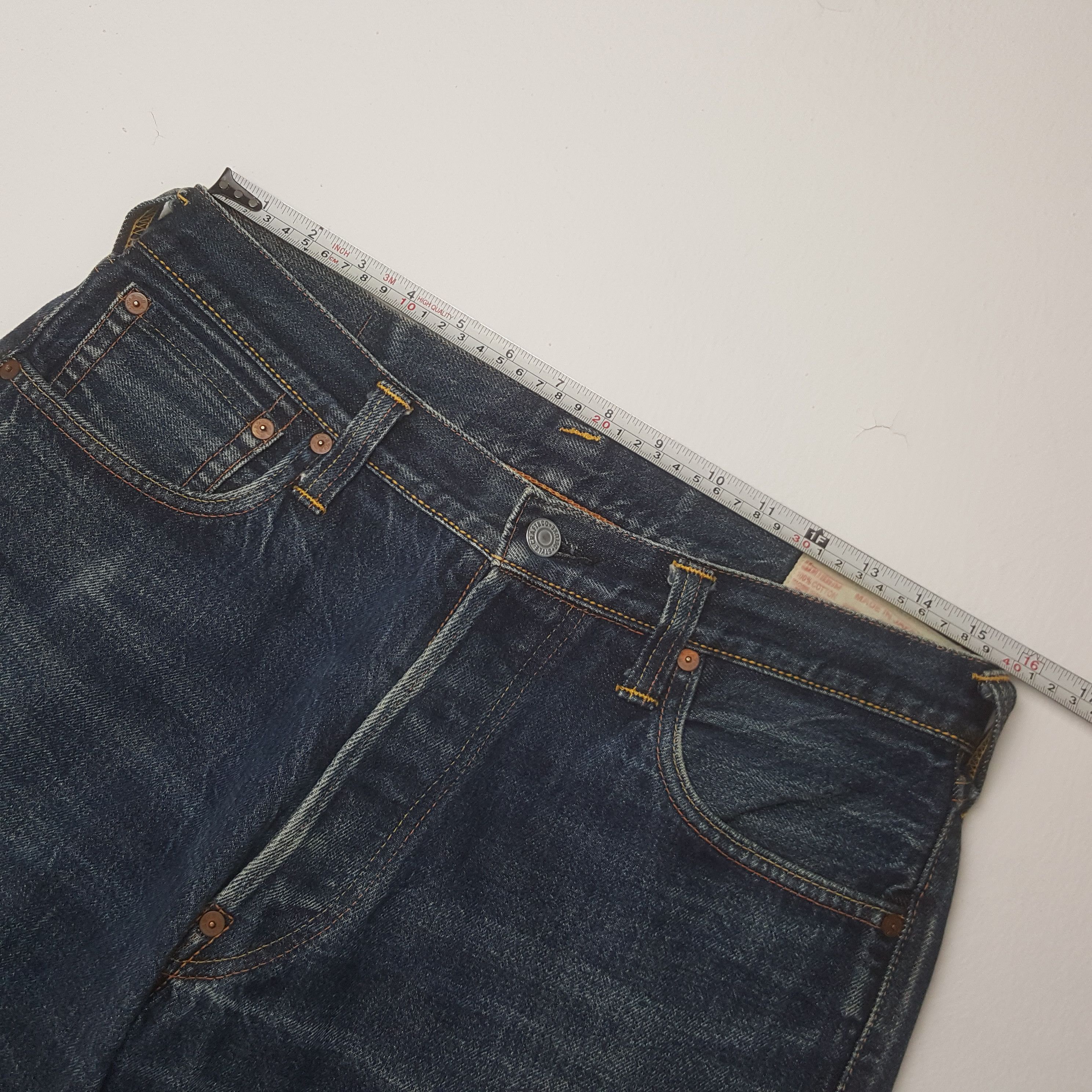 Evisu Vintage Evisu Japanese Brand Daicock Custom Art Denim Jeans Size US 31 - 9 Thumbnail