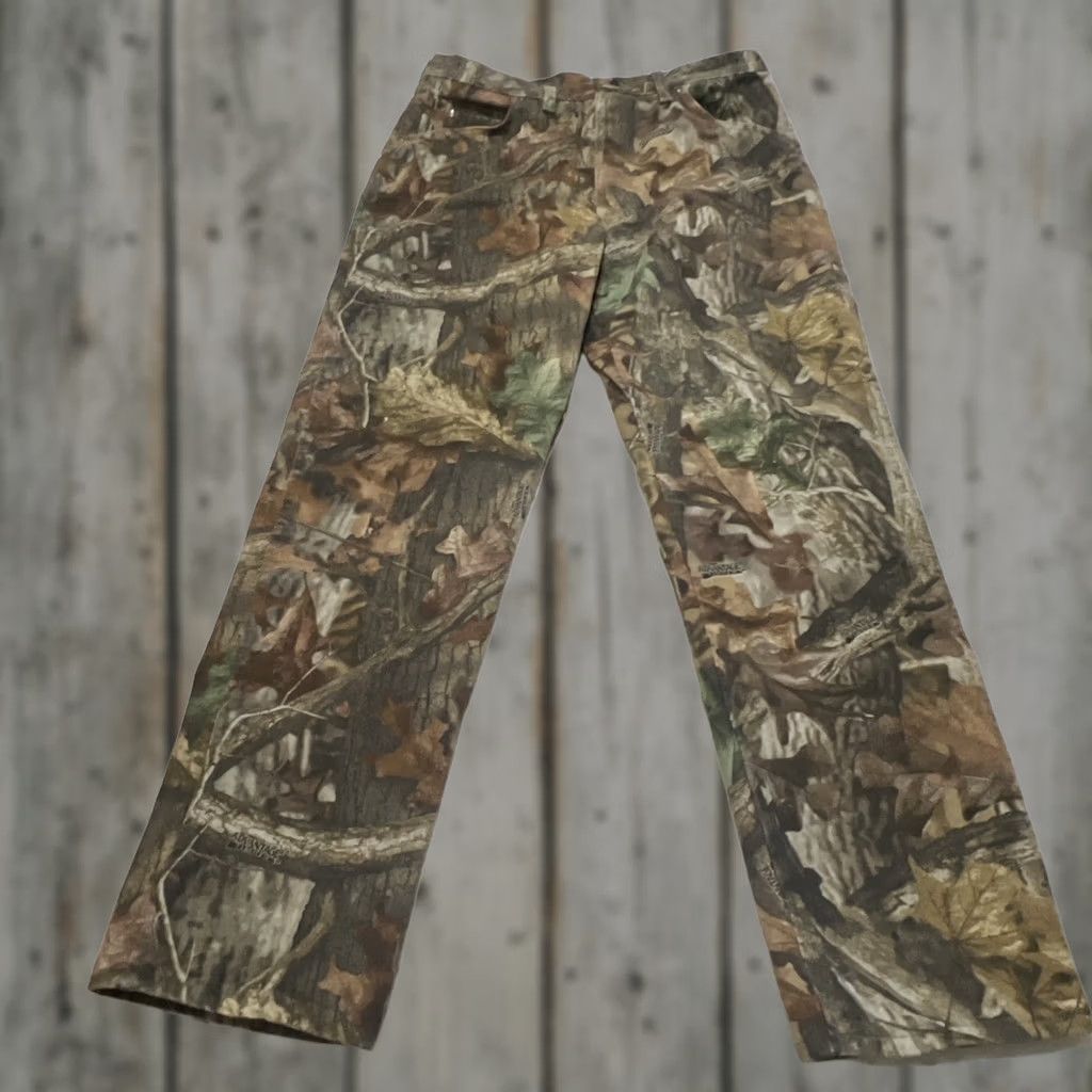 Wrangler Wrangler ProGear Jeans Mens 34x32 Beige Realtree Camo Straight Leg Hunting Pants Size US 34 / EU 50 - 1 Thumbnail