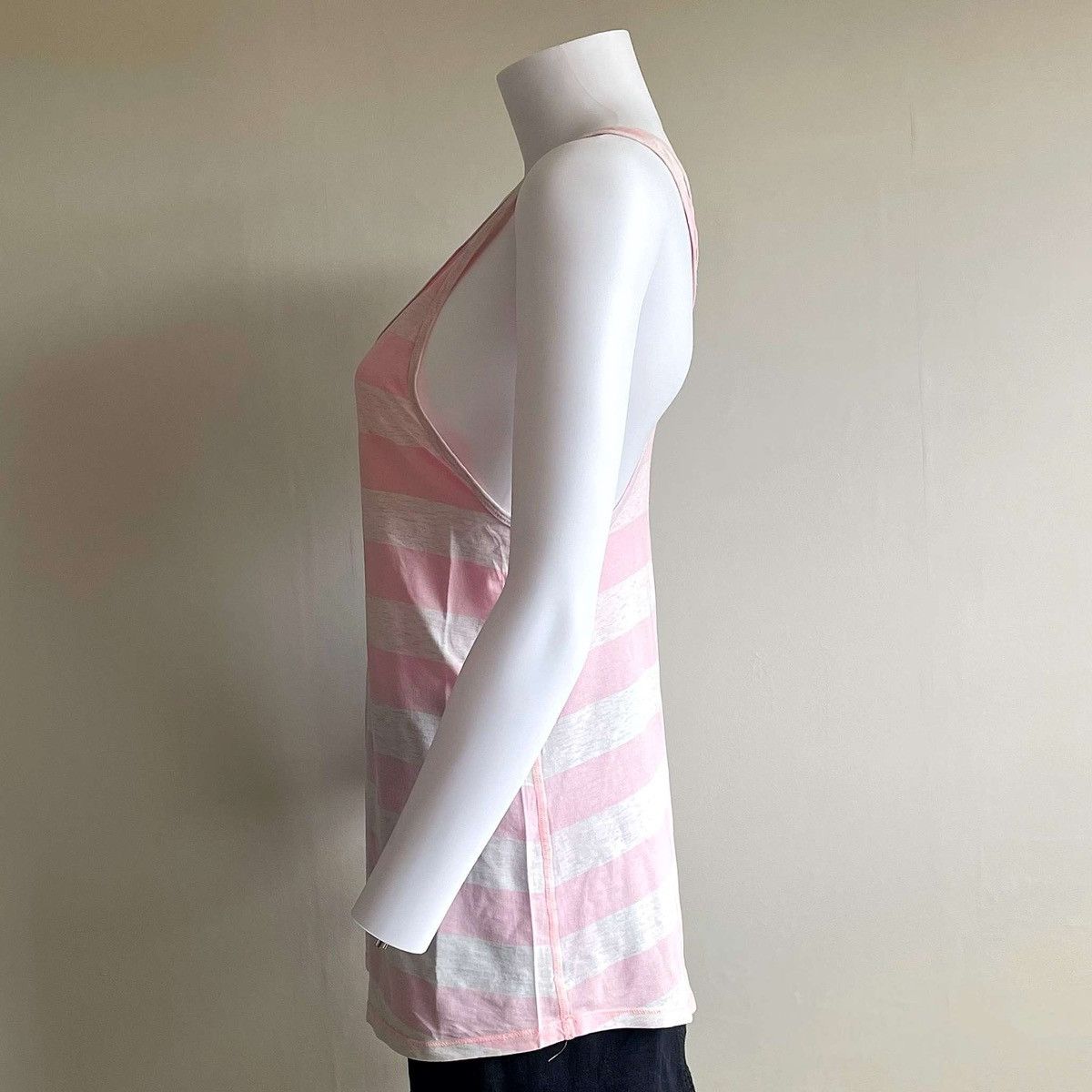 Lululemon Lululemon Pink Striped Tank Top Size M / US 6-8 / IT 42-44 - 4 Thumbnail