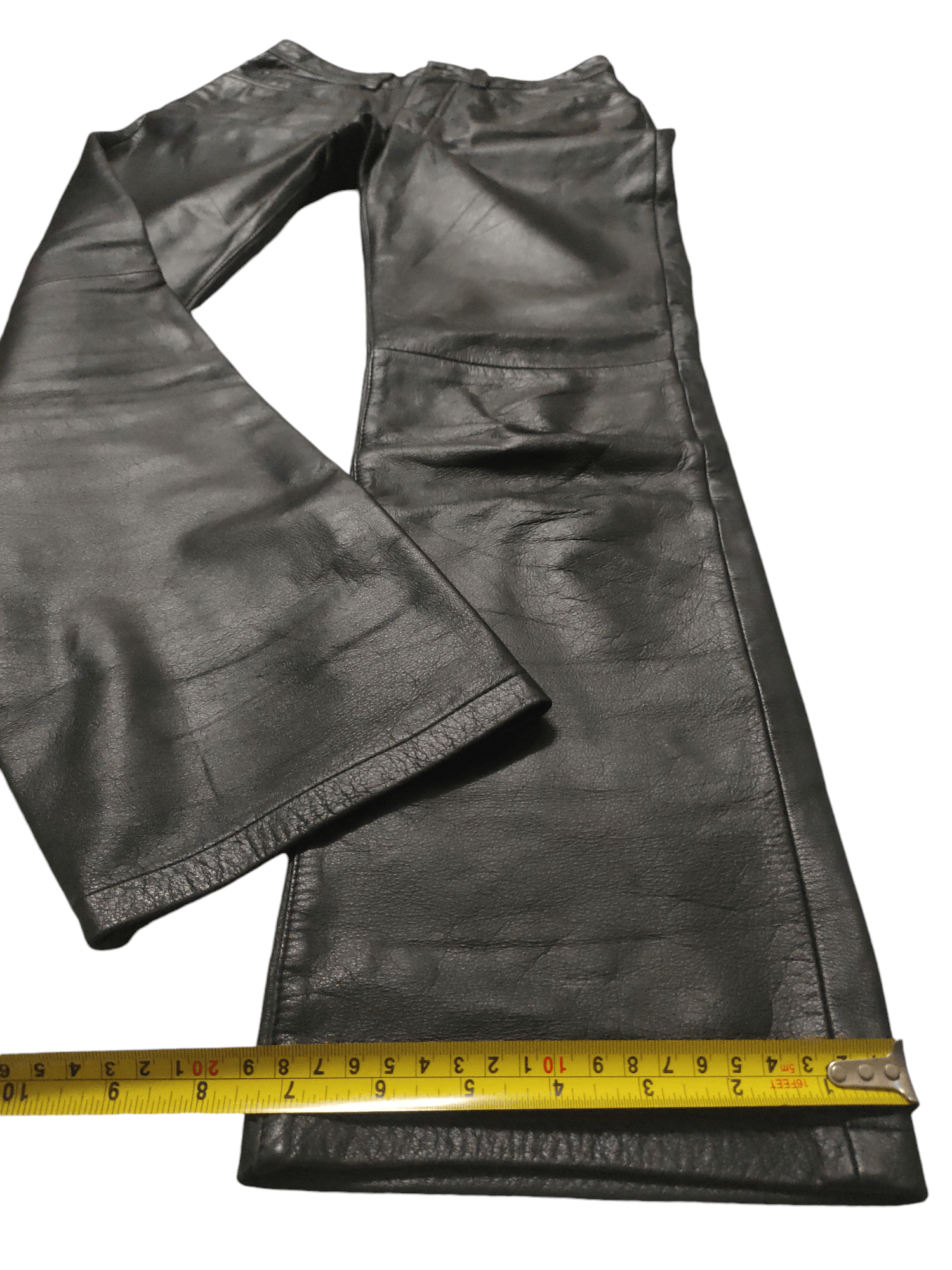 Yohji Yamamoto YOHJI YAMAMOTO "AAR" PANT LEATHER x RARE Size US 28 / EU 44 - 11 Thumbnail