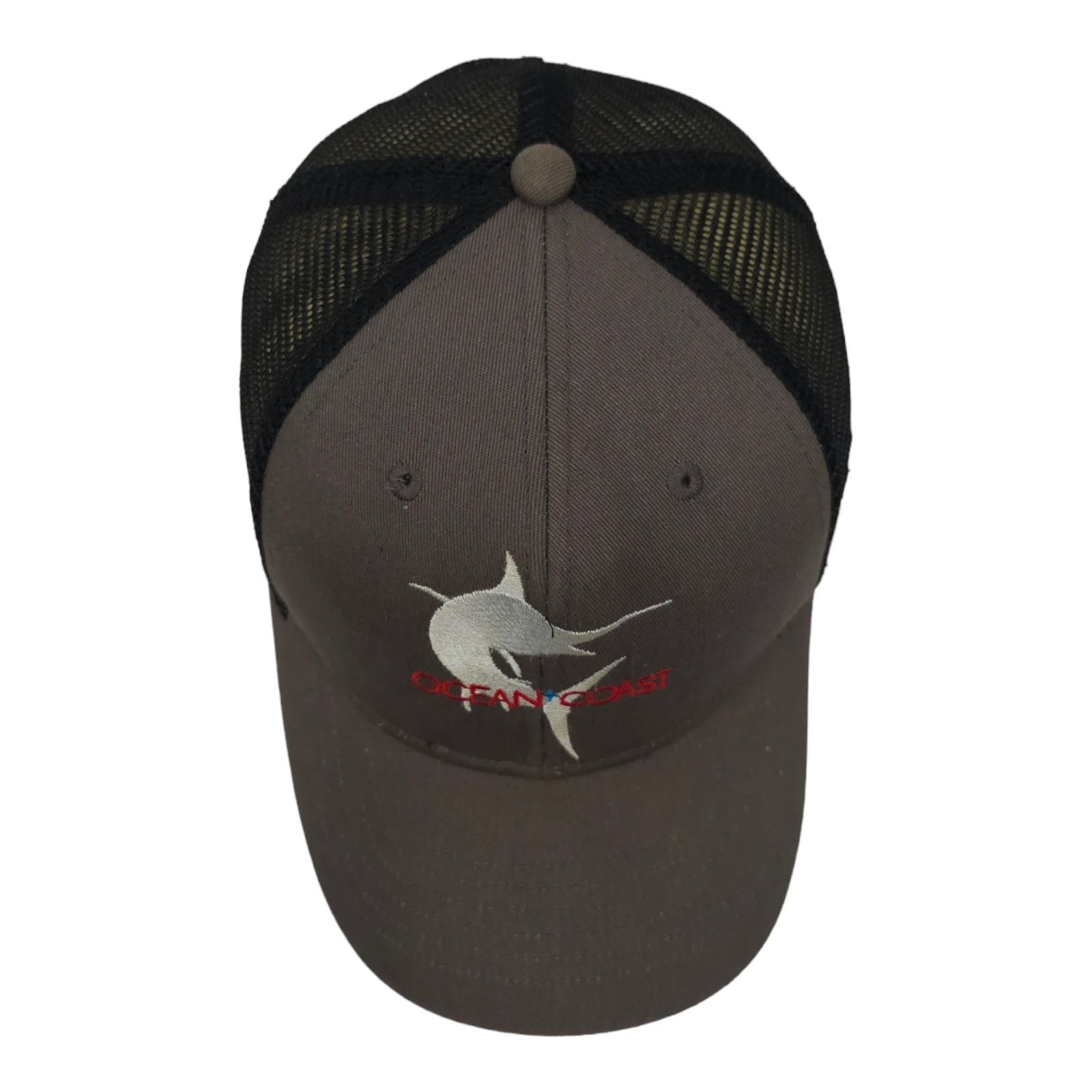 Other Ocean Coast Embroidered Marlin Mesh Snapback Cap Trucker Size ONE SIZE - 6 Thumbnail