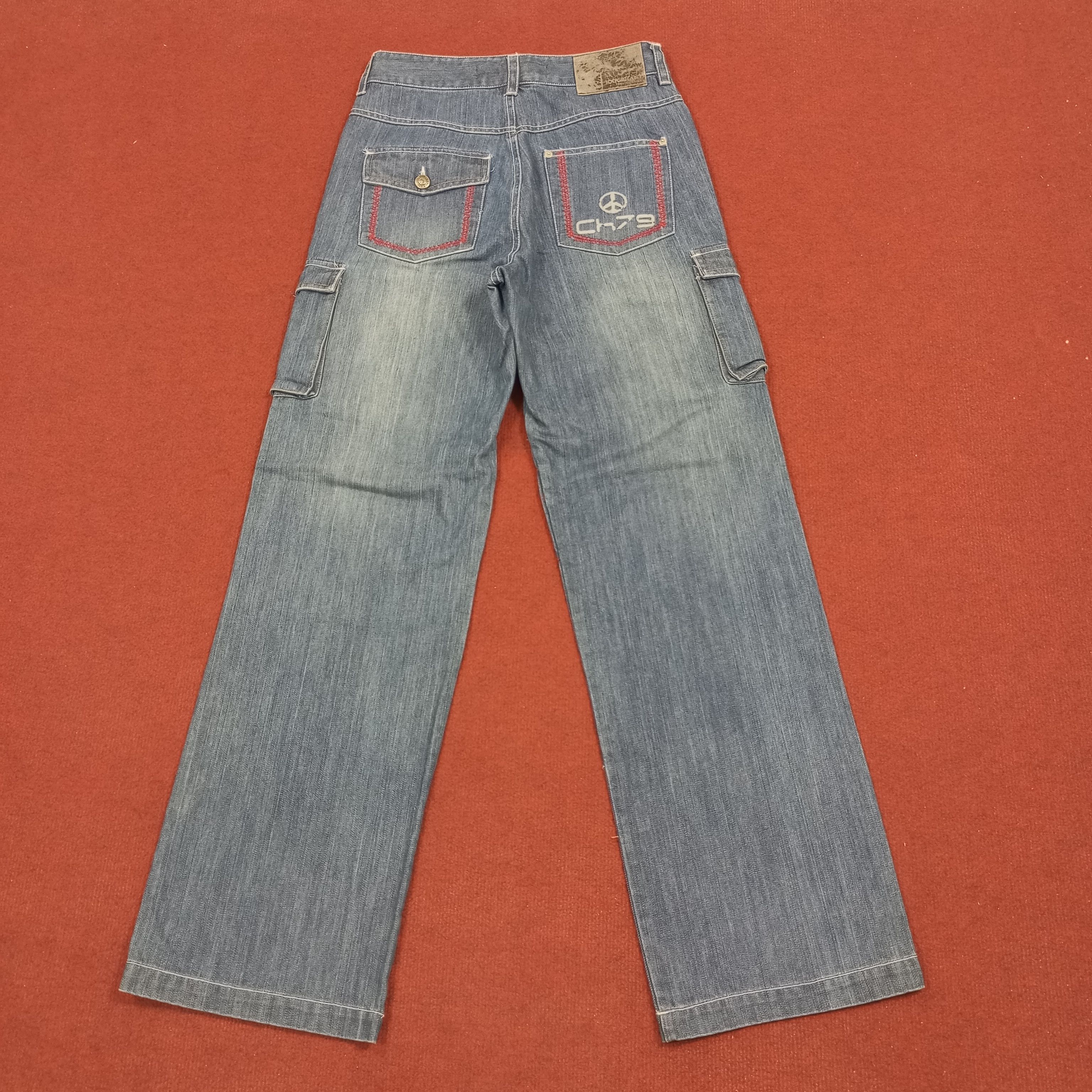 Karl Kani Karl Kani Cargo Style Streetwear Jeans Size US 27 - 4 Thumbnail