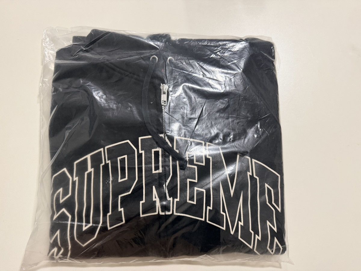 Supreme Supreme Cracked Raglan Zip Up Hooded Sweatshirt Size US M / EU 48-50 / 2 - 1 Thumbnail