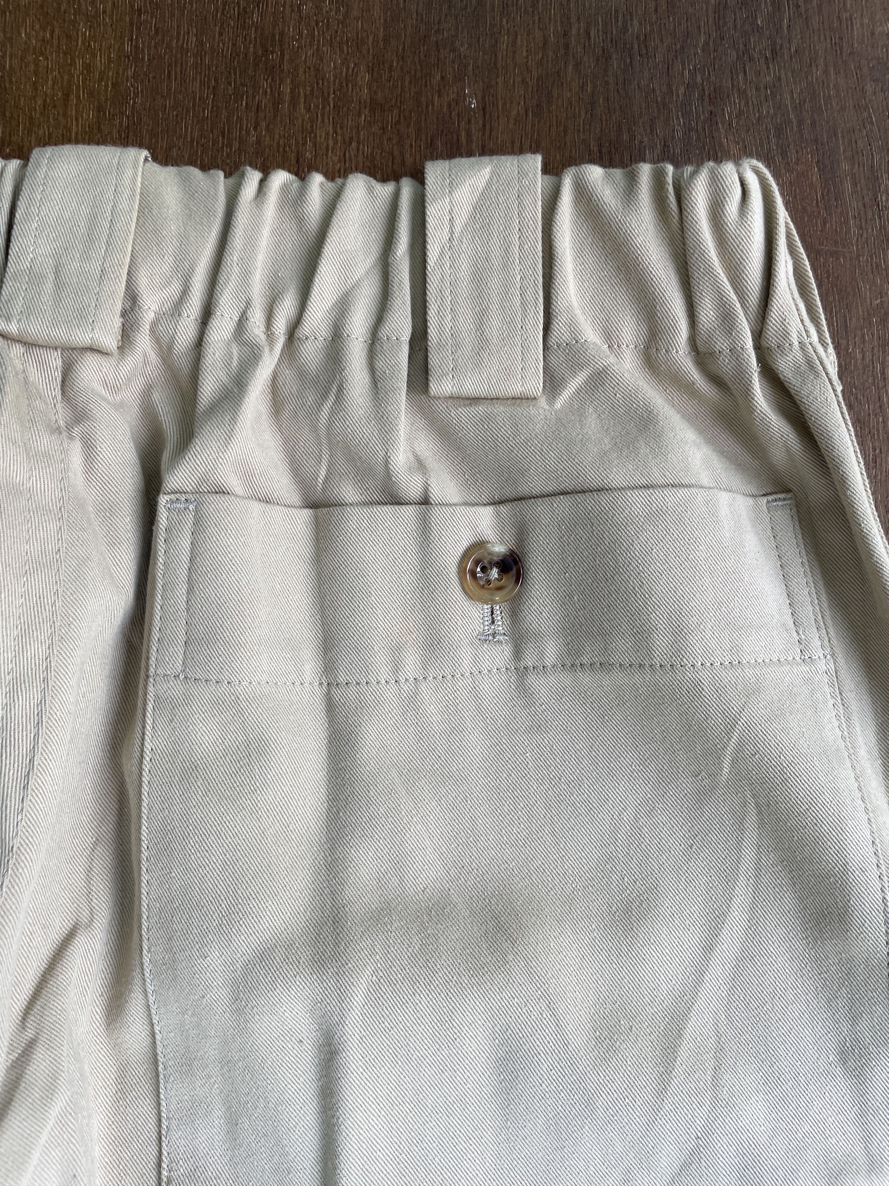 Yohji Yamamoto Yohji Yamamoto Beige Pant Size US 35 - 7 Thumbnail