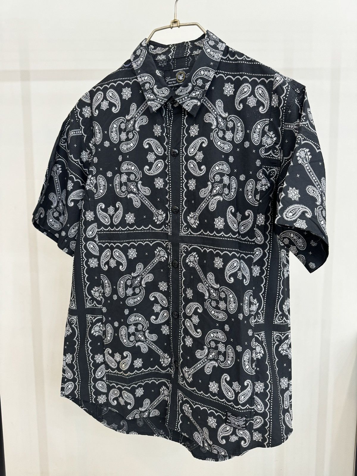 Neighborhood Signal Bandana Shirt Size US M / EU 48-50 / 2 - 1 Thumbnail