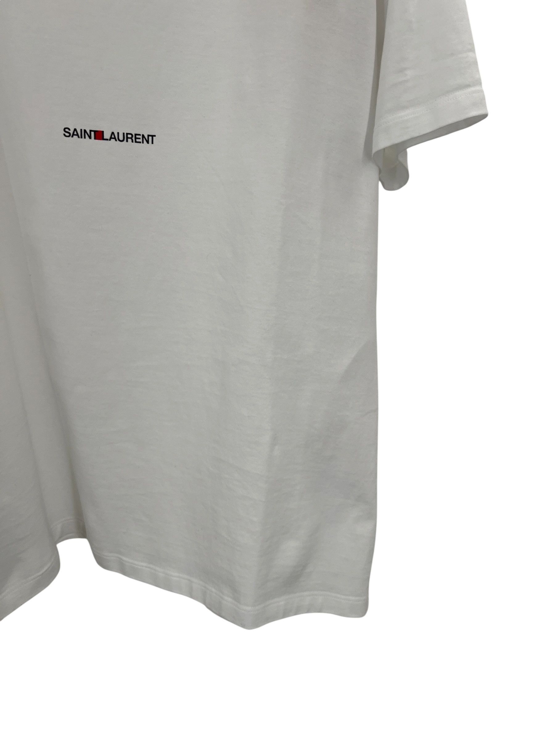 Saint Laurent Paris Saint Laurent Logo T-shirt Size US L / EU 52-54 / 3 - 3 Thumbnail