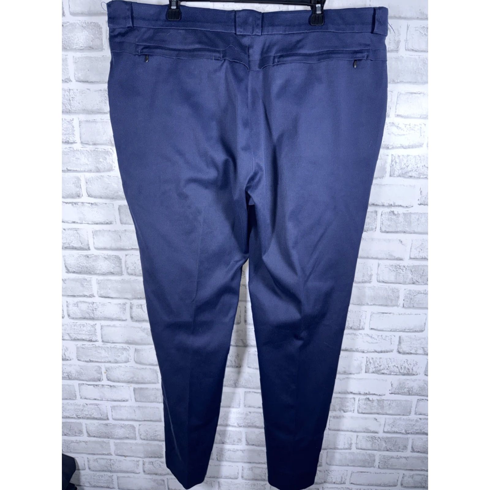 Vintage VTG Sportif Blue Casual Pants Mens Size 44x33 Cargo Style Regular Inseam 33"} Size US 44 / EU 60 - 4 Thumbnail