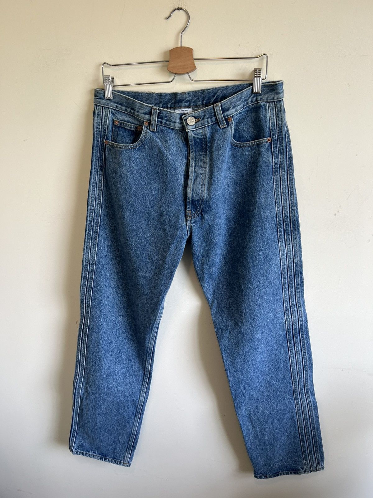 Vetements Vetements Denma Era Jeans Denim Pants Gvaslavia Runway Size US 34 / EU 50 - 1 Thumbnail