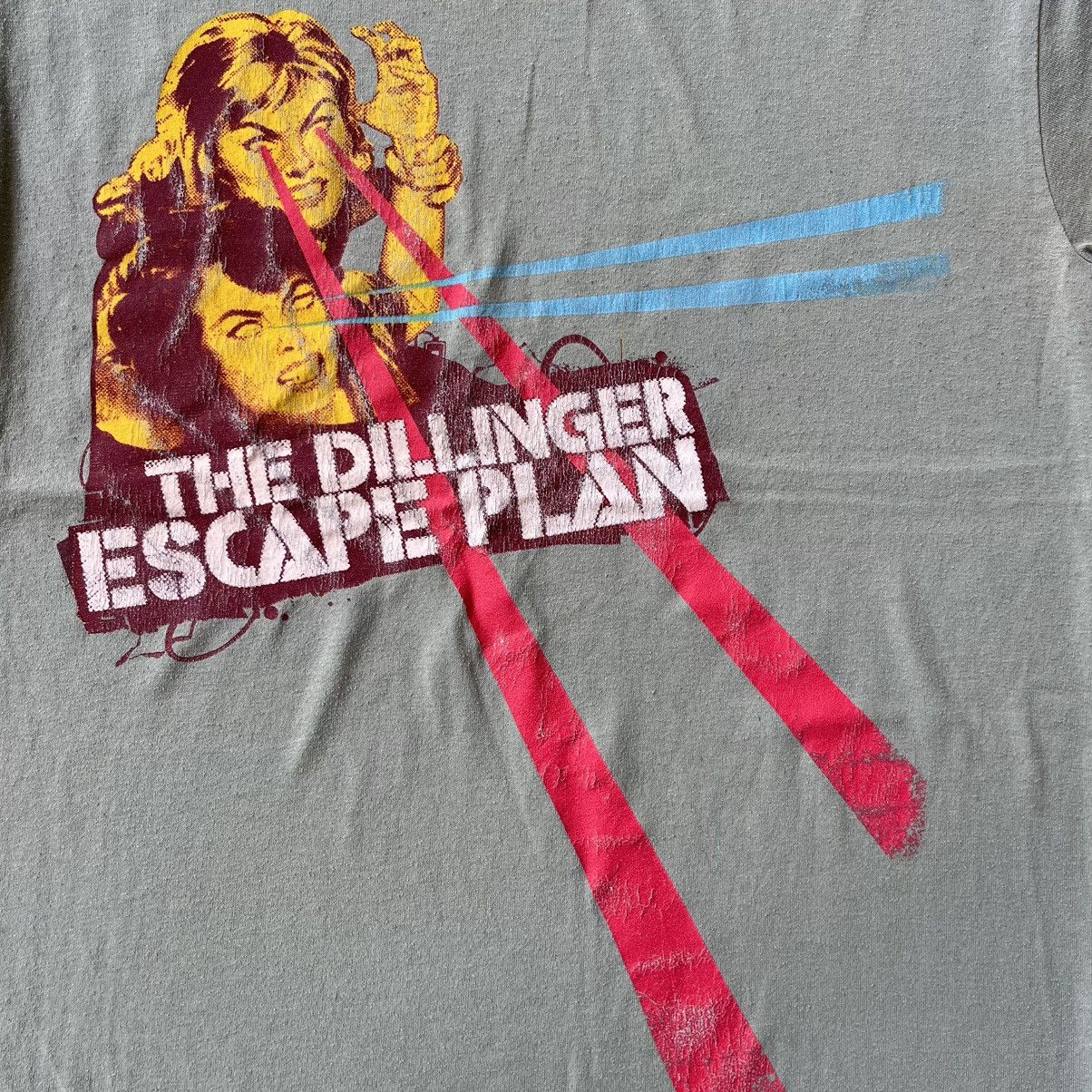 Band Tees Vintage Y2k The Dillinger Escape Plan American Metalcore Size US M / EU 48-50 / 2 - 6 Thumbnail