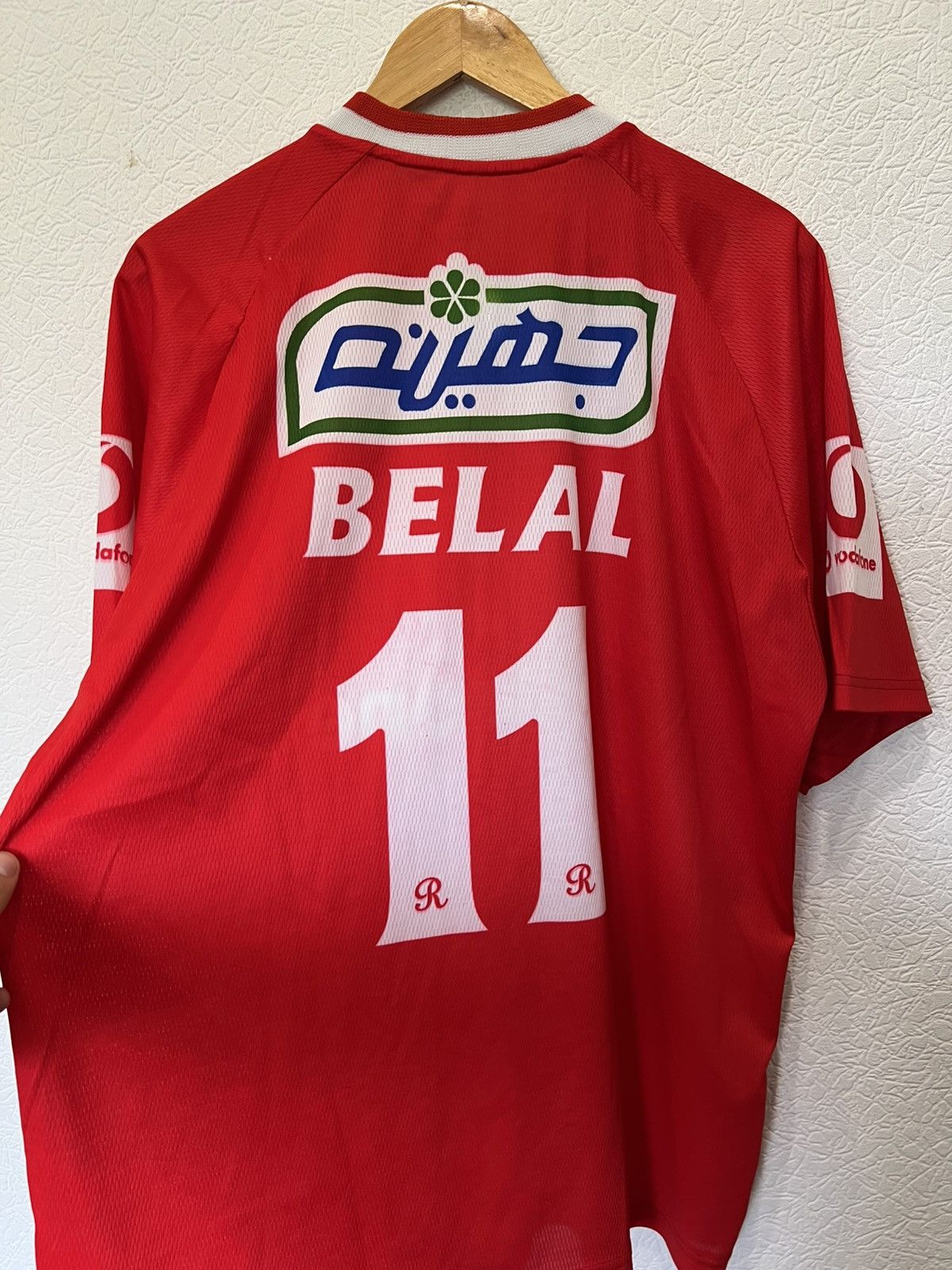 Vintage BELAL Al Ahly 2003 Home Kit Riviera Jersey Shirt Mens Size US XL / EU 56 / 4 - 4 Thumbnail