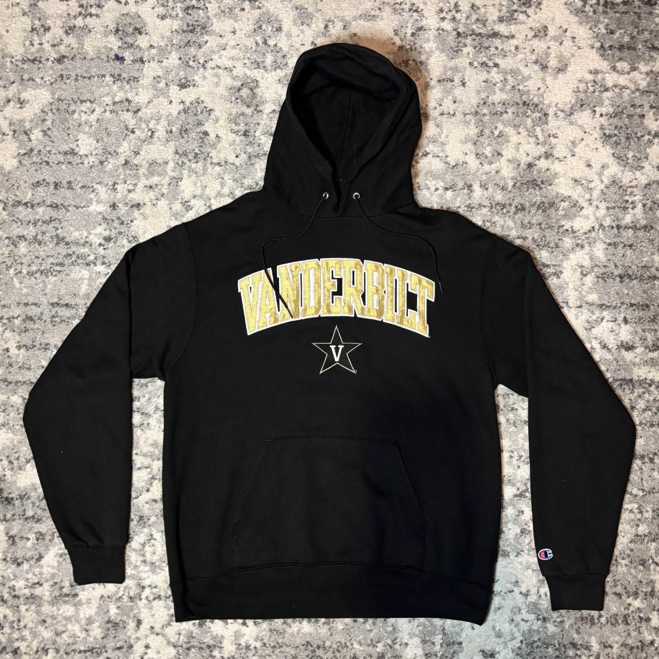 Champion Vintage Vanderbilt Commodores Spellout Hoodie Size US L / EU 52-54 / 3 - 1 Thumbnail