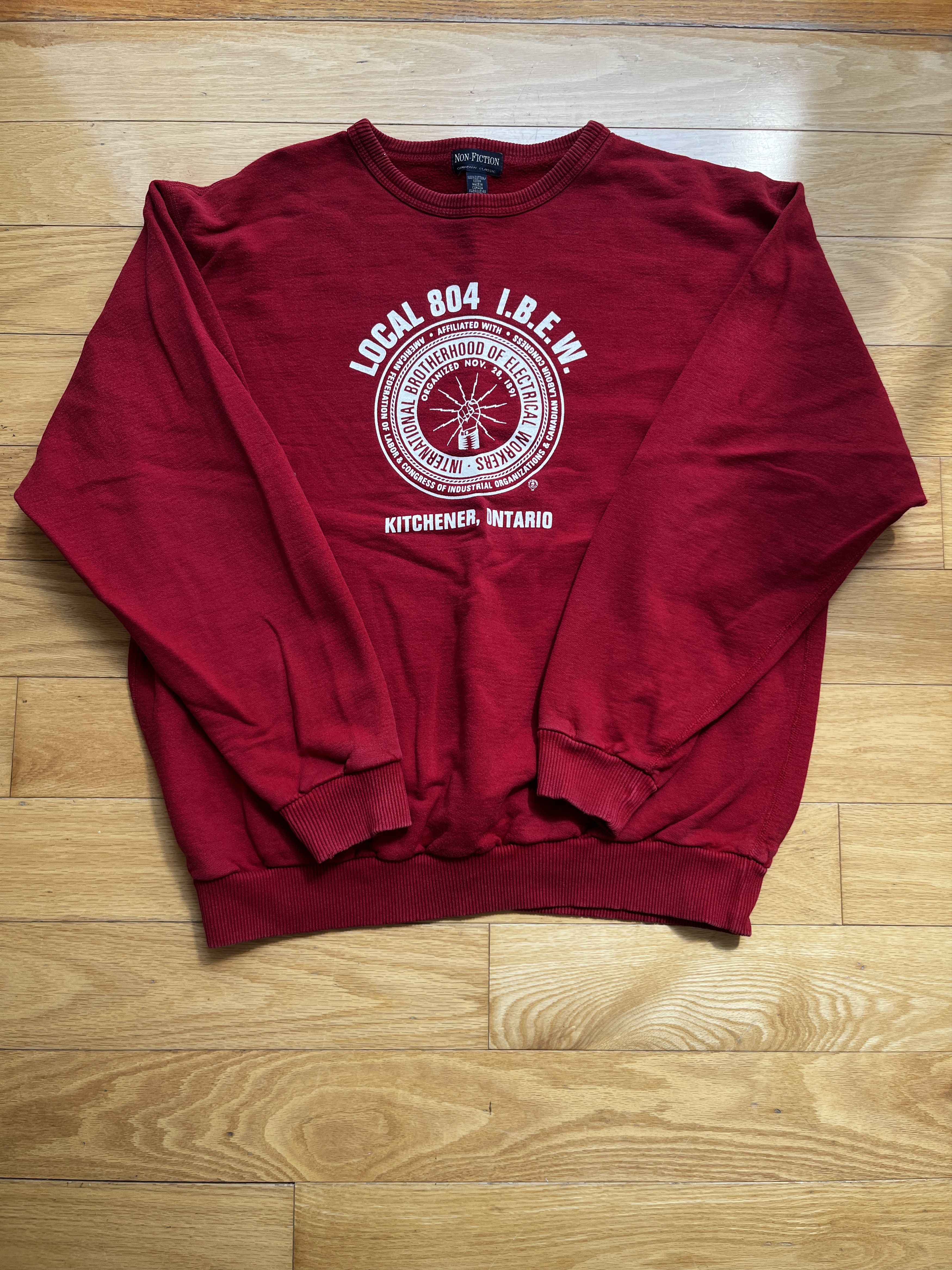 Vintage Vintage Electrical Workers Crewneck L Size US L / EU 52-54 / 3 - 1 Thumbnail