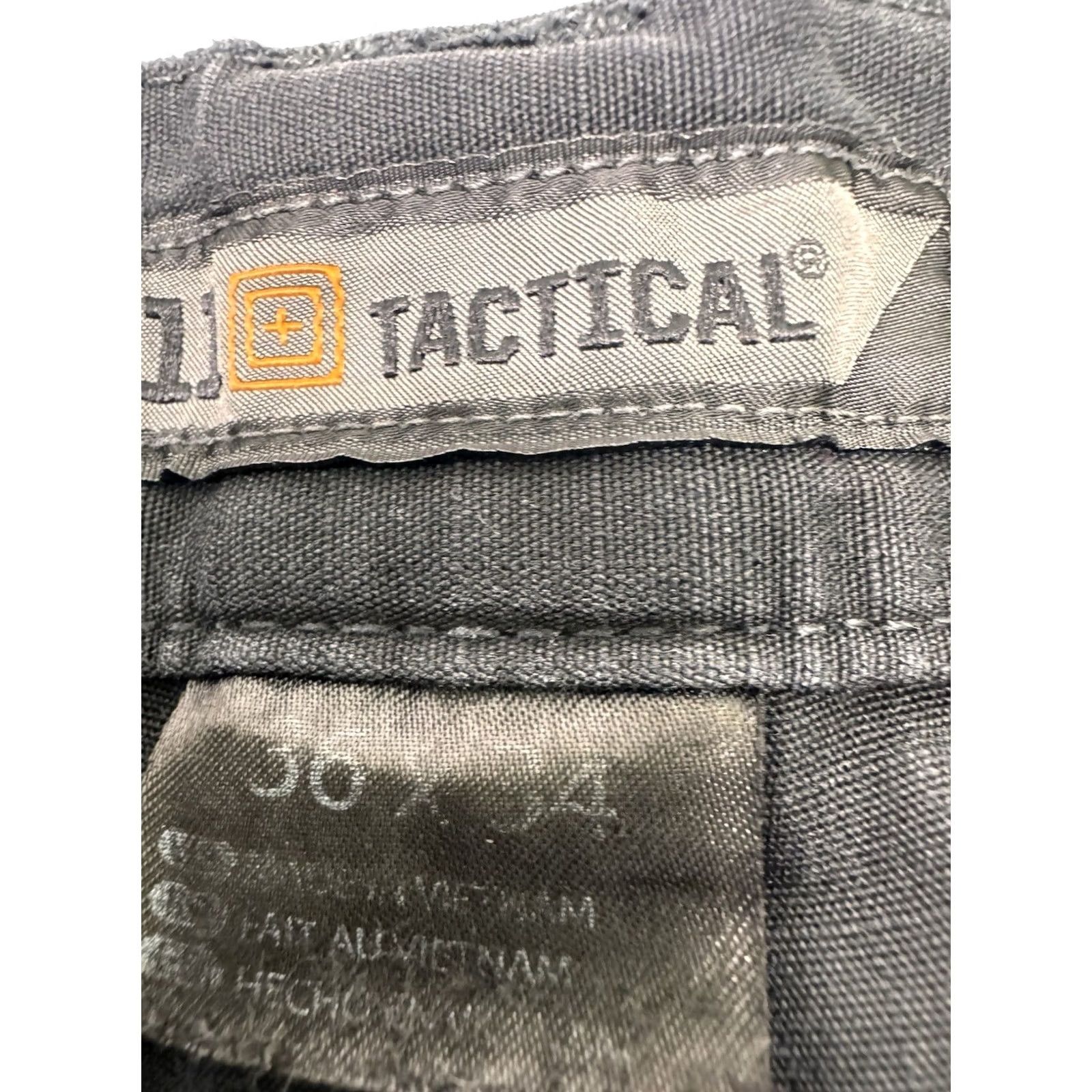 Vintage 5.11 Tactical Series Men's 36/34 Cotton Ripstop Cargo Pants Black Adjustable Tea Size US 36 / EU 52 - 6 Thumbnail