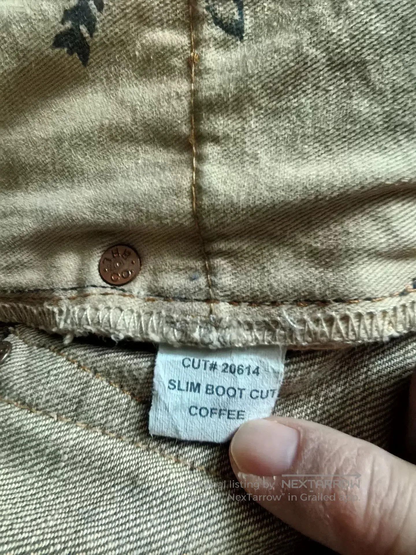 RRL Ralph Lauren RRL Vintage Slim Bootcut Jeans. Size US 30 / EU 46 - 7 Thumbnail