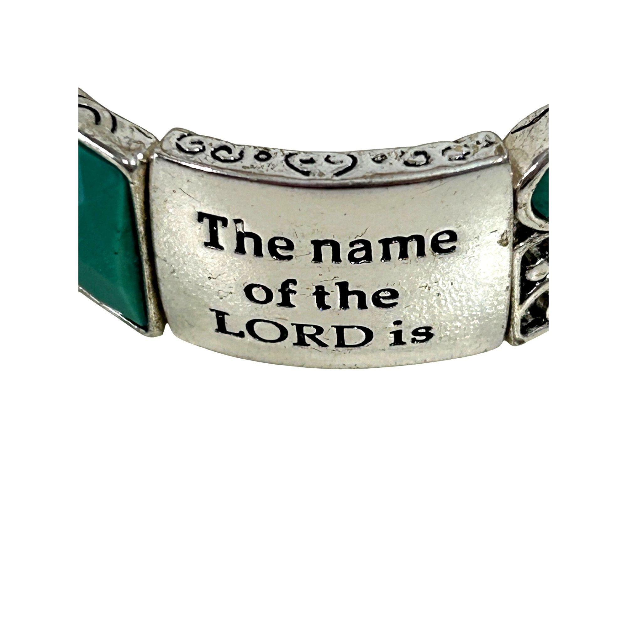Other Christian Inspiration Bracelet Strong Tower Proverb Silver T Size ONE SIZE - 6 Thumbnail