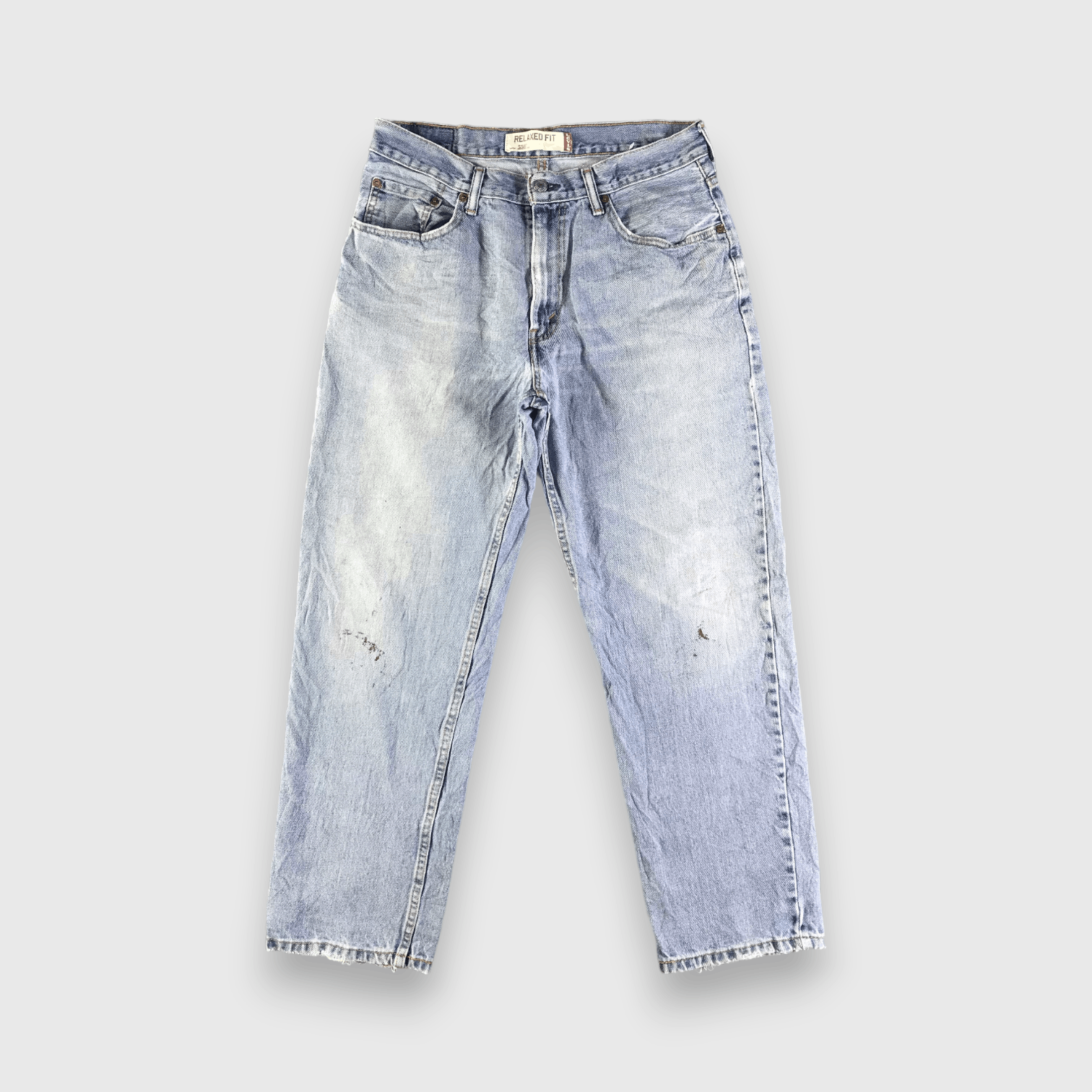 Levi's Vintage Blue Wash Levis 550 Jeans-J4223 Size US 33 - 1 Thumbnail