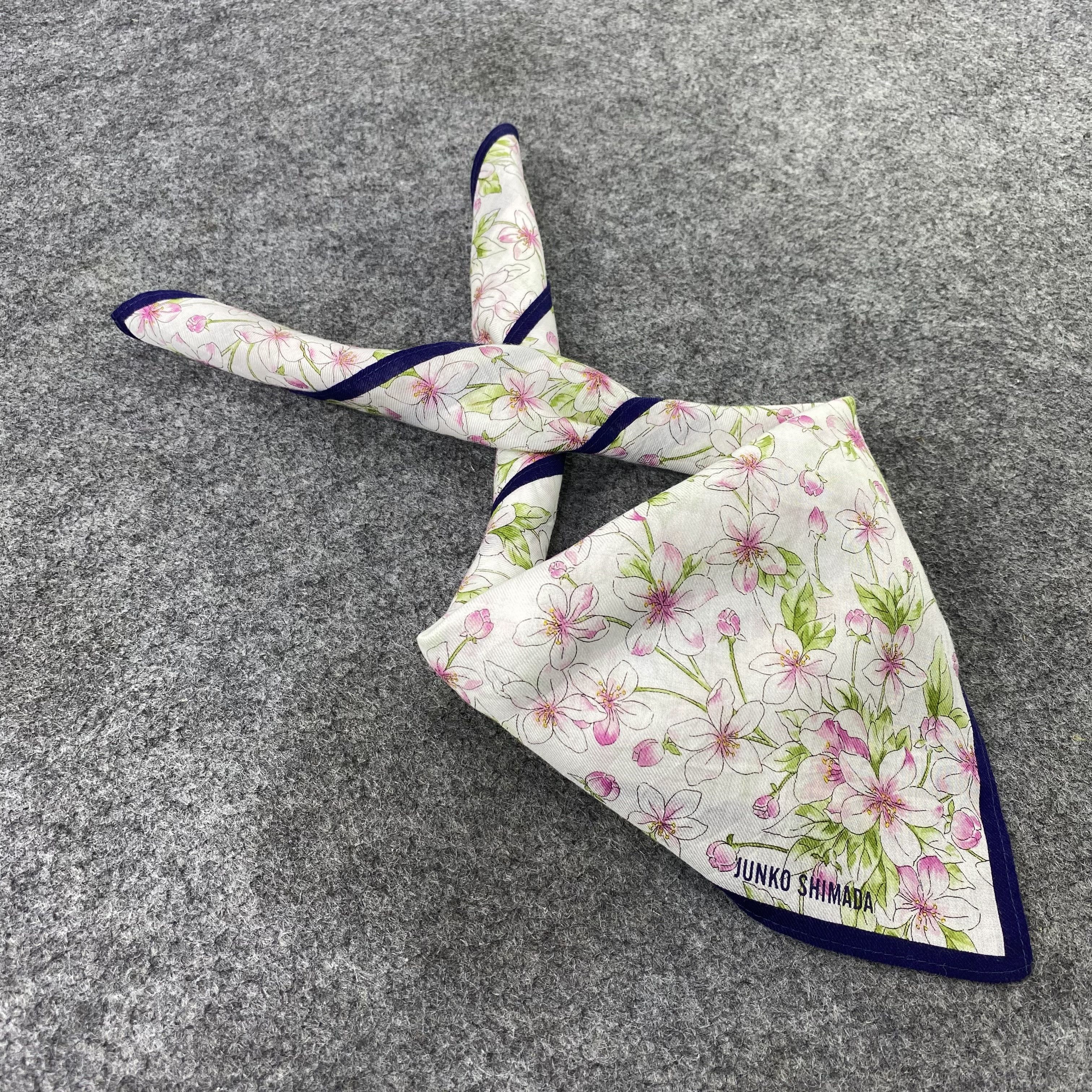 Japanese Brand × Junko Shimada × Vintage Junko Shimada Handkerchief / Bandana / Neckerchief -B921 Size ONE SIZE - 1 Thumbnail