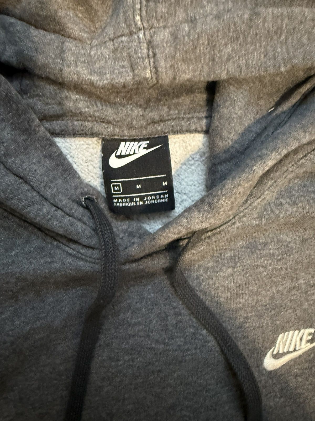 Nike dark grey nike hoodie Size US M / EU 48-50 / 2 - 2 Thumbnail