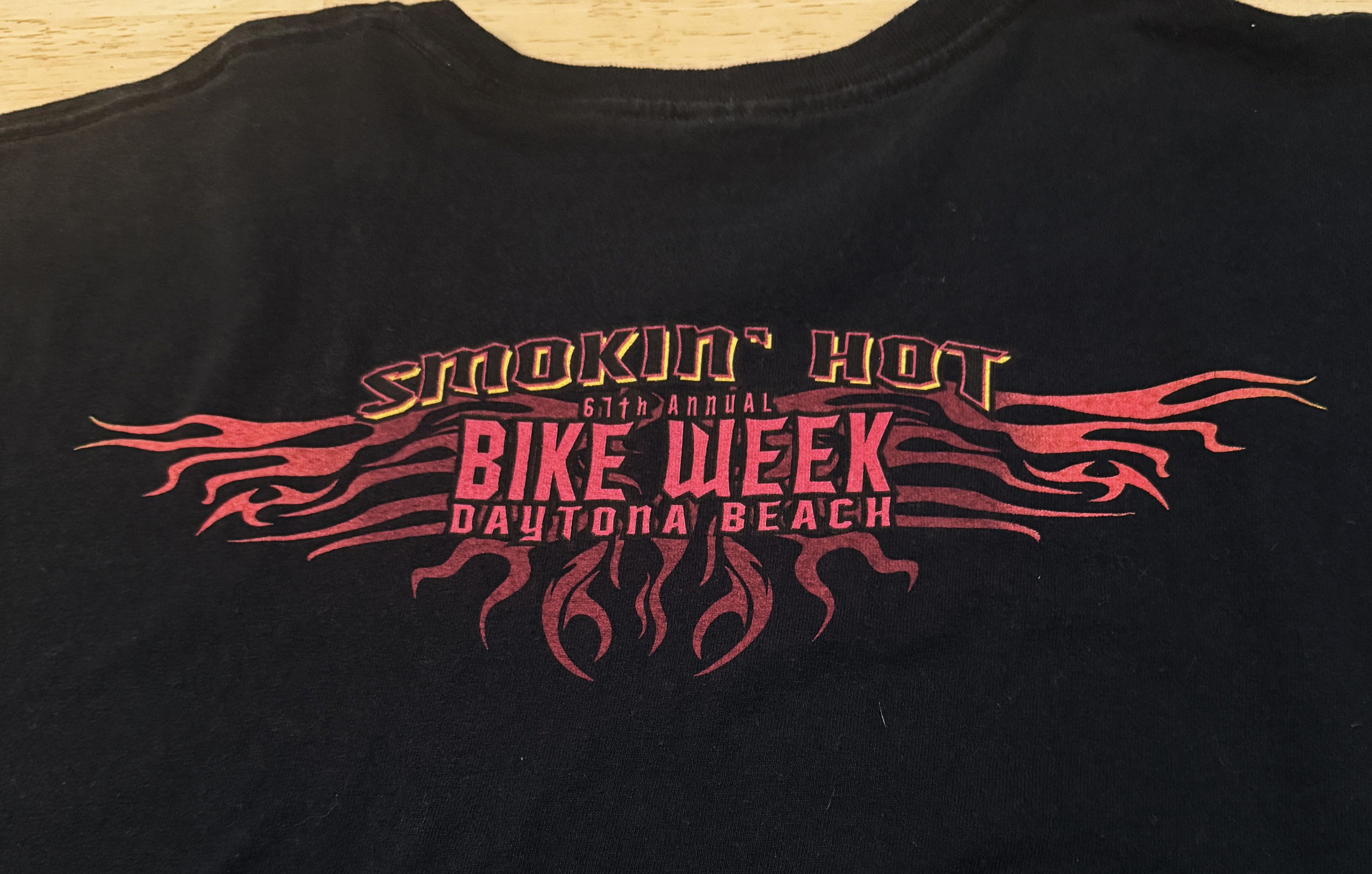 Vintage Betty Boop Smokin Hot Bike Week XL 2008 Rare 1 of 1 Size US XL / EU 56 / 4 - 5 Thumbnail