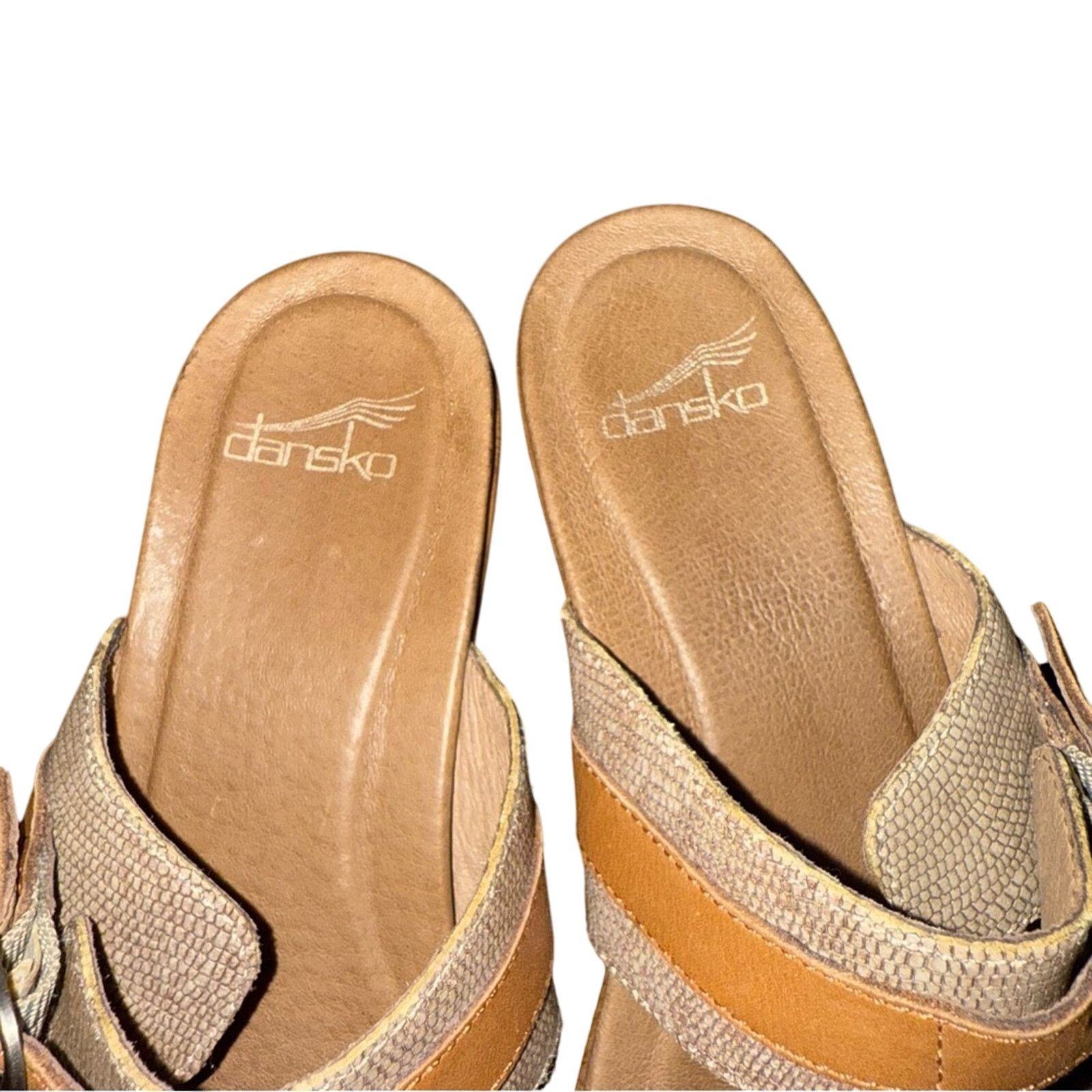 Dansko Dansko Wedge Sandals Size US 6.5 / IT 36.5 - 11 Thumbnail