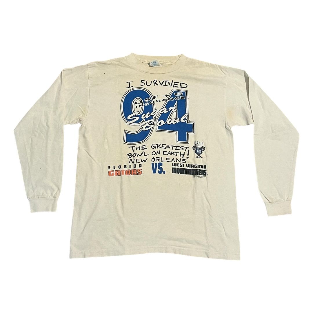 NCAA × Vintage VINTAGE 1994 New Orleans Sugar Bowl Longsleeve T Shirt Size US L / EU 52-54 / 3 - 1 Thumbnail