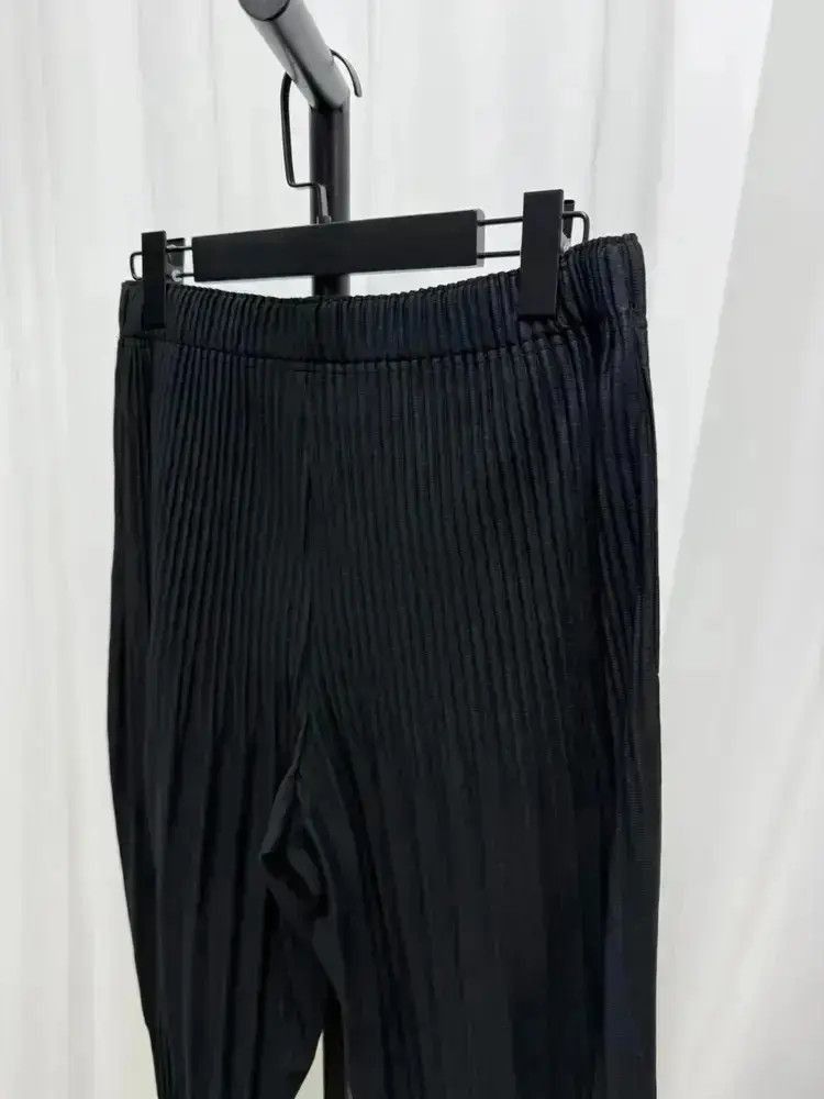 Homme Plisse Issey Miyake Sz 3 Issey Miyake Pleats Please Cropped Pants-2507 Size US 32 / EU 48 - 4 Thumbnail