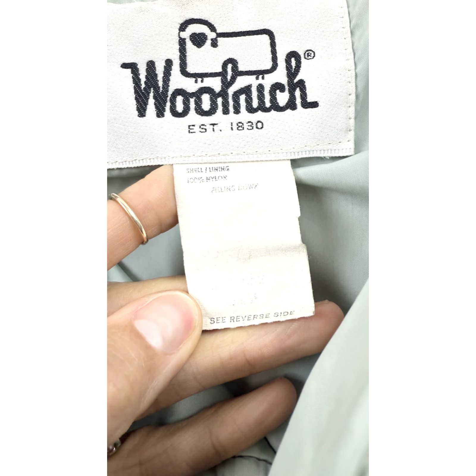 Vintage VINTAGE Woolrich Down Vest Large Blue Puffer Insulated 90s Outdoor Mens Size US L / EU 52-54 / 3 - 6 Thumbnail
