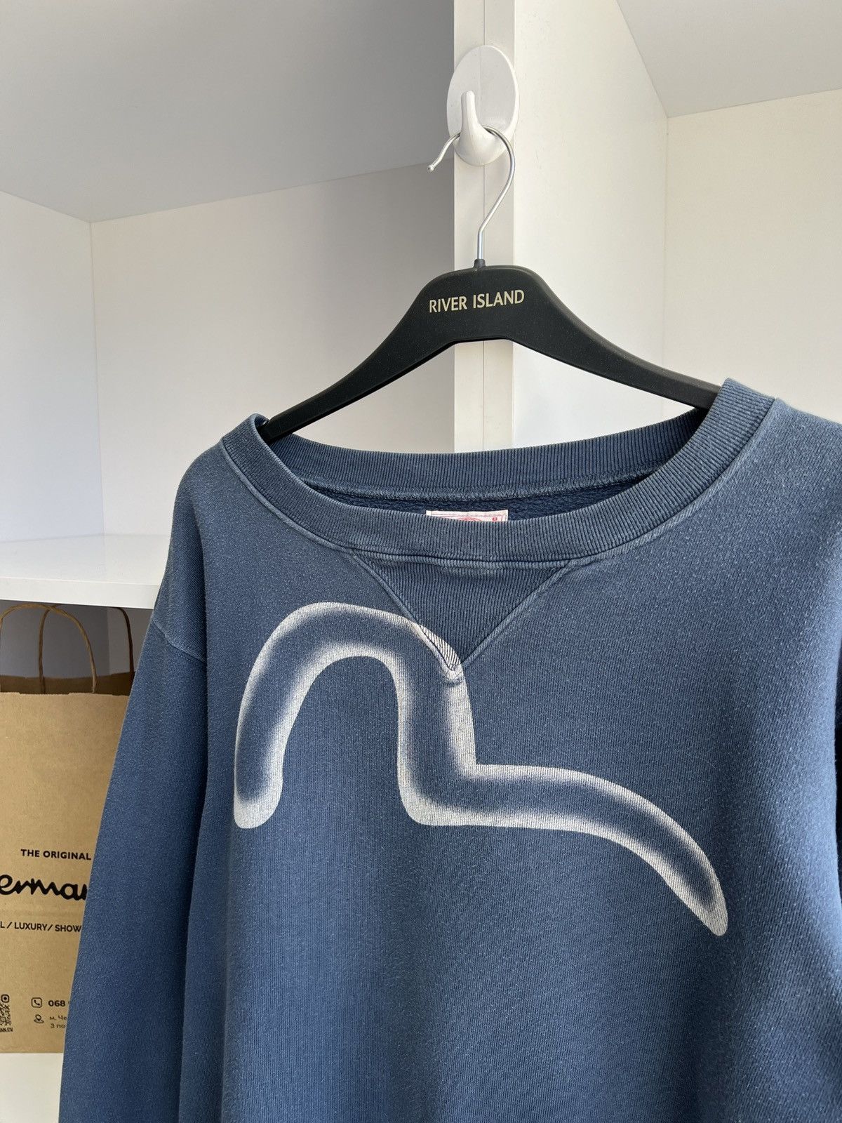 Evisu × Japanese Brand × Vintage Vintage Evisu sweatshirt Japanese Brand Streetwear Size US M / EU 48-50 / 2 - 4 Thumbnail
