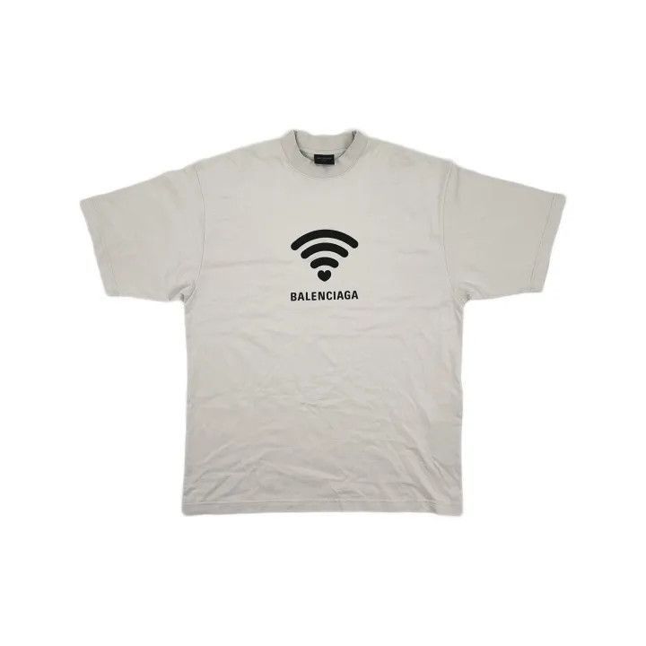 Balenciaga Balenciaga Logo Print Short Sleeve T-Shirt 0079-2507 Size US XS / EU 42 / 0 - 2 Thumbnail