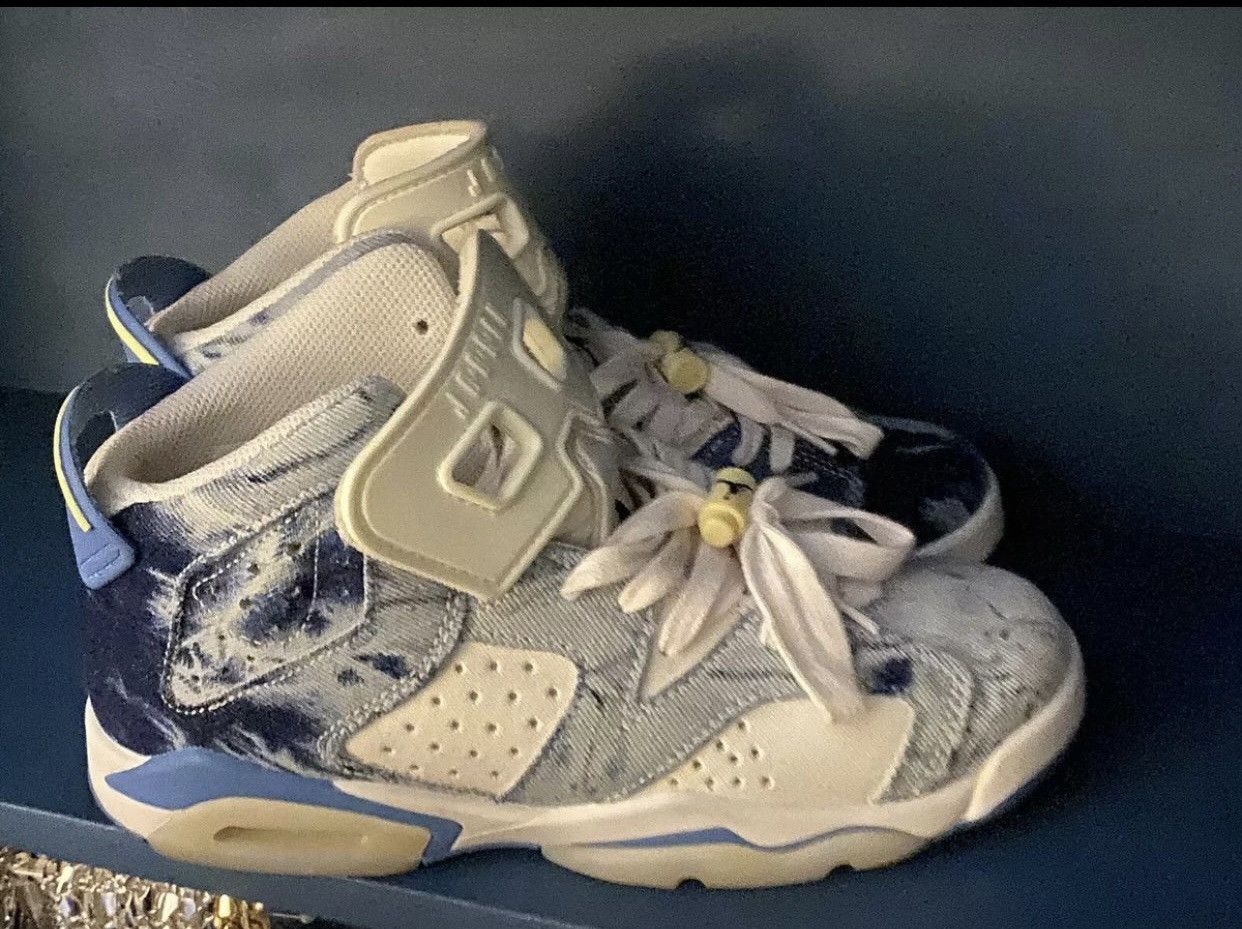 Jordan Brand Jordan 6 Denim Size US 6.5 / EU 39-40 - 2 Thumbnail