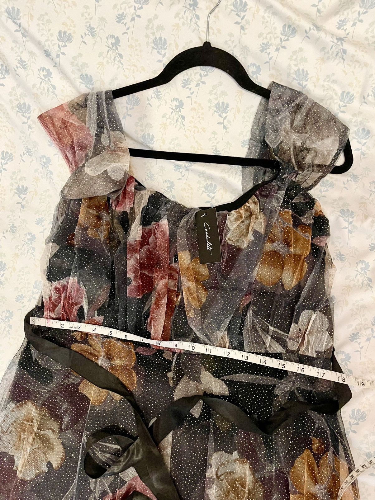 Other Formal & Beautiful Floral Maxi Dress Size XL / US 12-14 / IT 48-50 - 10 Thumbnail