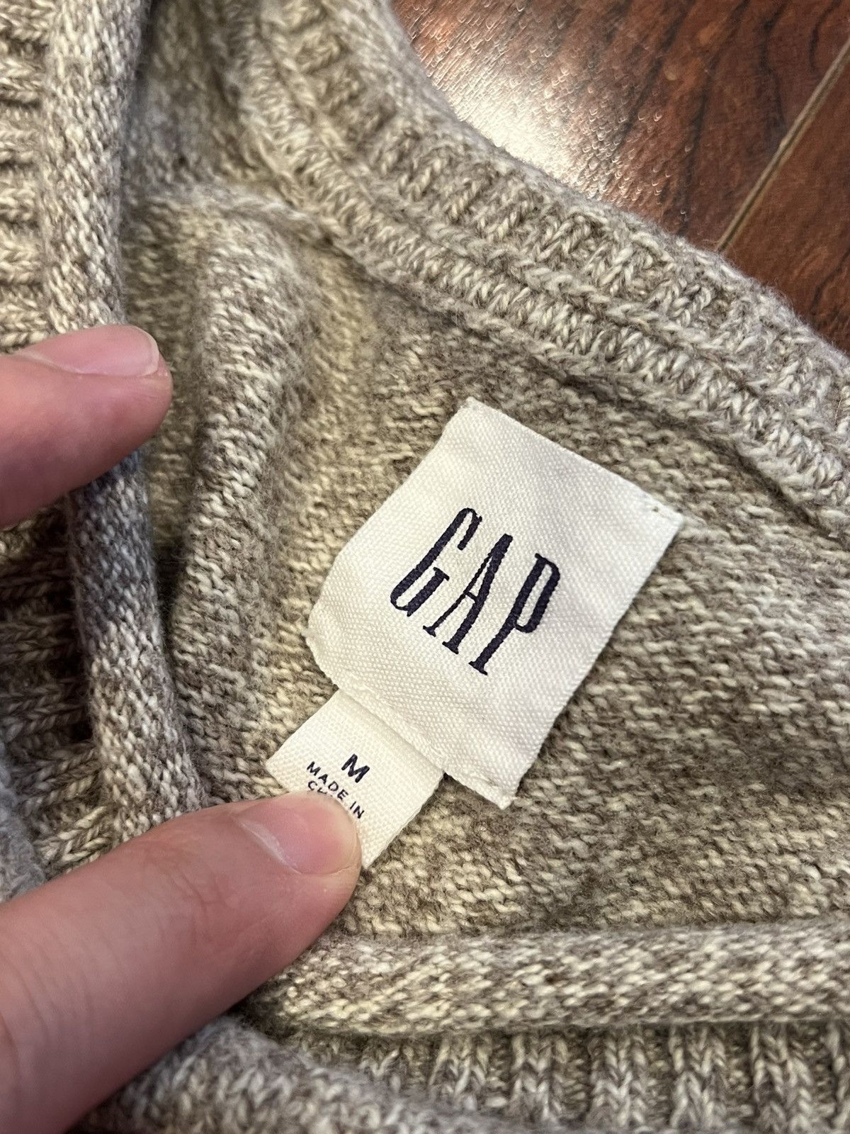 Gap Vintage Gap Wool Long Sleeve Size US M / EU 48-50 / 2 - 2 Thumbnail