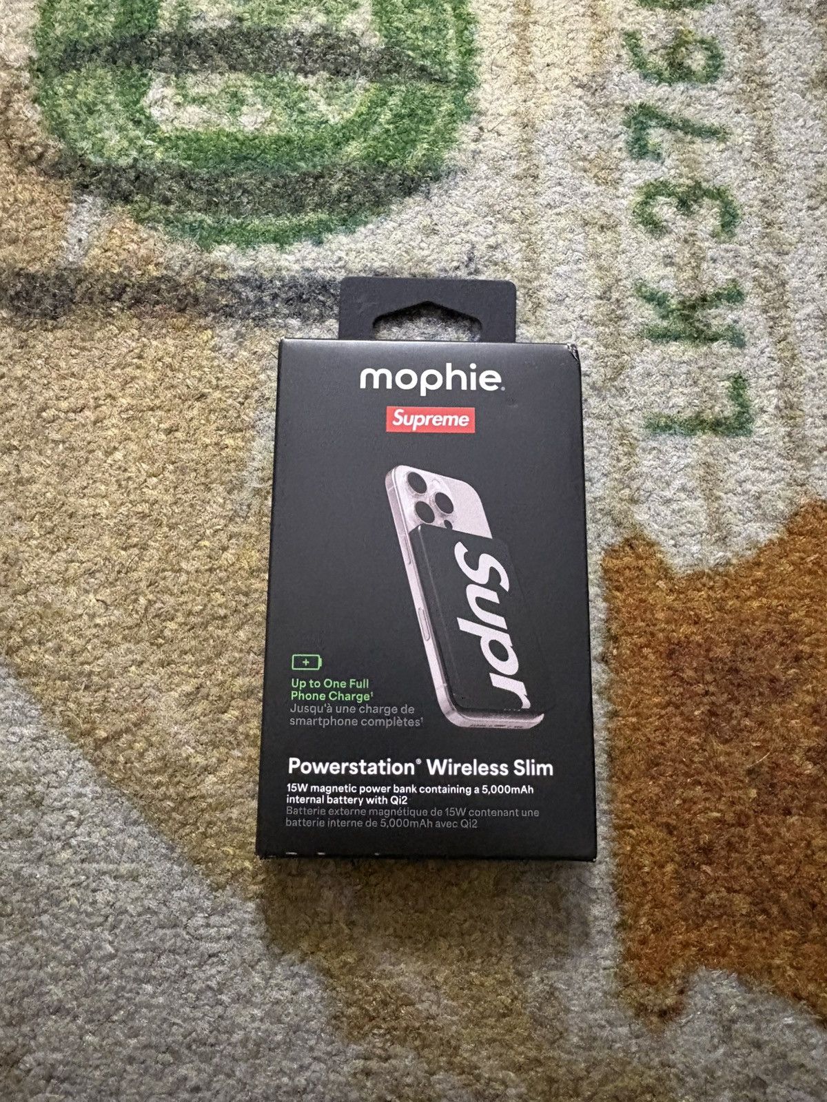 Mophie × Supreme Supreme mophie Qi2 Powerstation Size ONE SIZE - 1 Thumbnail