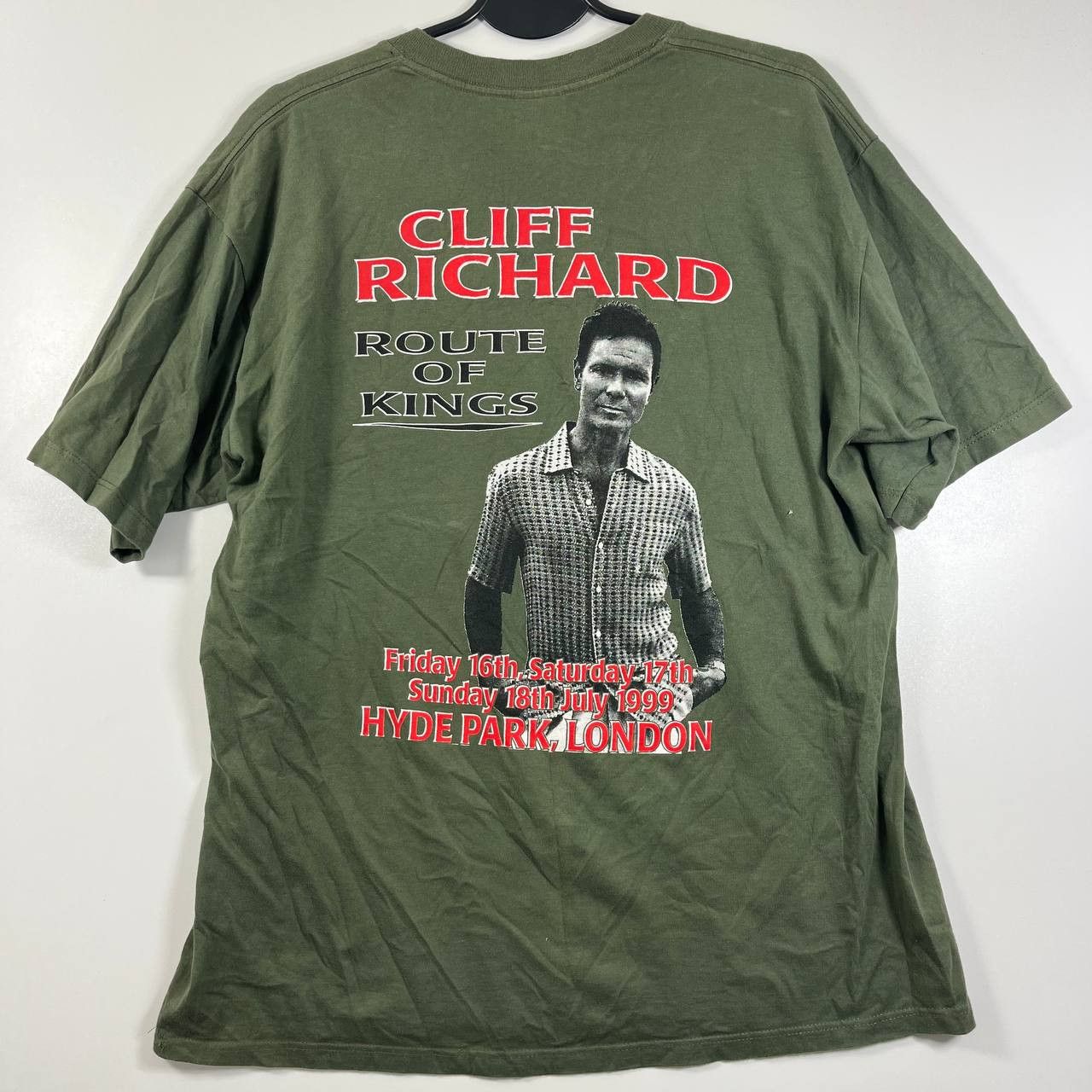 Other Cliff Richard Route Of Kings 1999 Tour T-Shirt London Size L Size US L / EU 52-54 / 3 - 4 Thumbnail