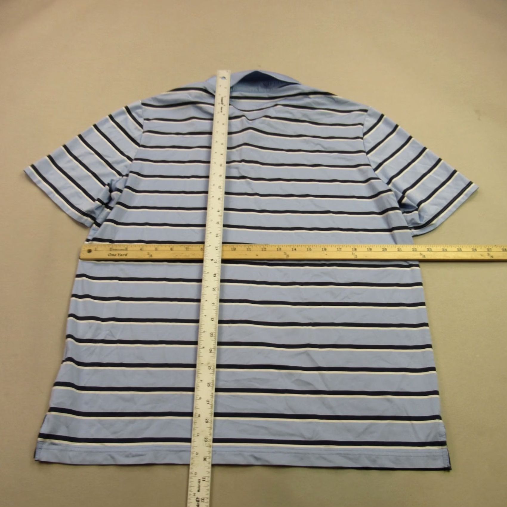 Polo Ralph Lauren Polo Ralph Lauren Shirt Mens Large Short Sleeve Golf Polo Stripes Casual Size US L / EU 52-54 / 3 - 7 Thumbnail