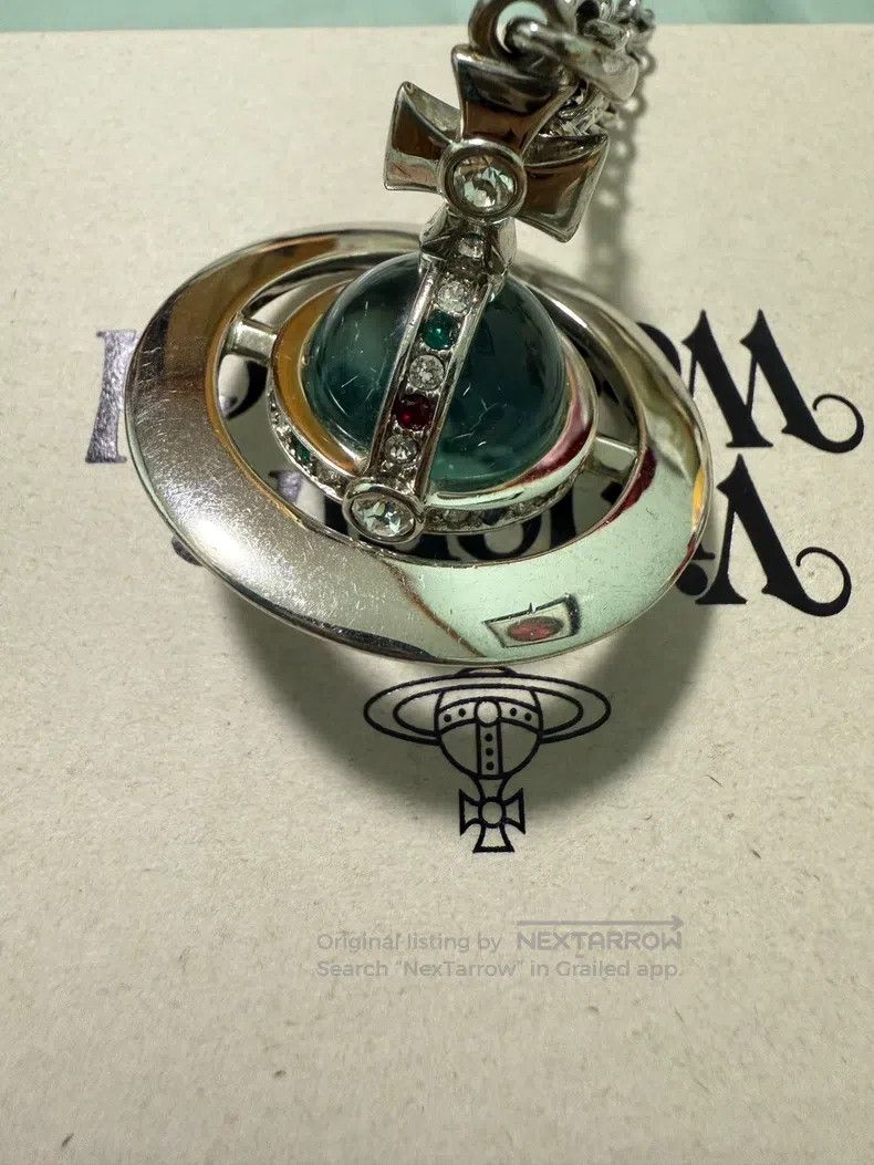置物 vivien westwood Vivienne Westwood Giant Orb Pendant Blue World's End Limited