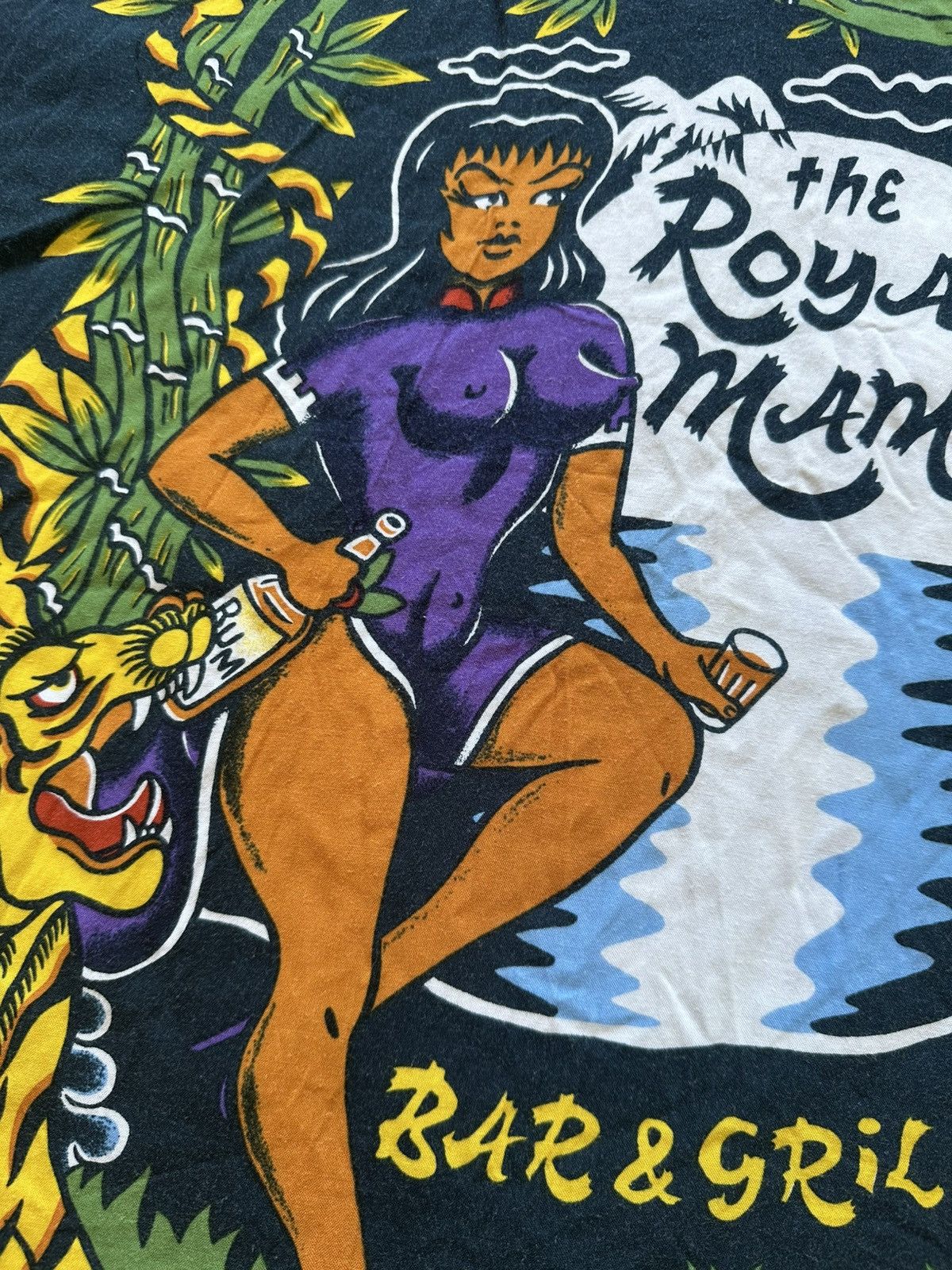 Mambo Mambo loud shirt vintage The royal Mambo hawaii style 90s Size US L / EU 52-54 / 3 - 11 Thumbnail
