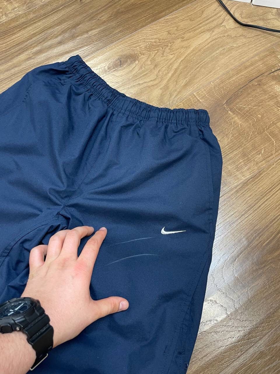 Nike × Vintage Vintage Nike 90’s Y2K Style Swoosh Cargo Drill Nylon Pants Size US 30 / EU 46 - 11 Thumbnail