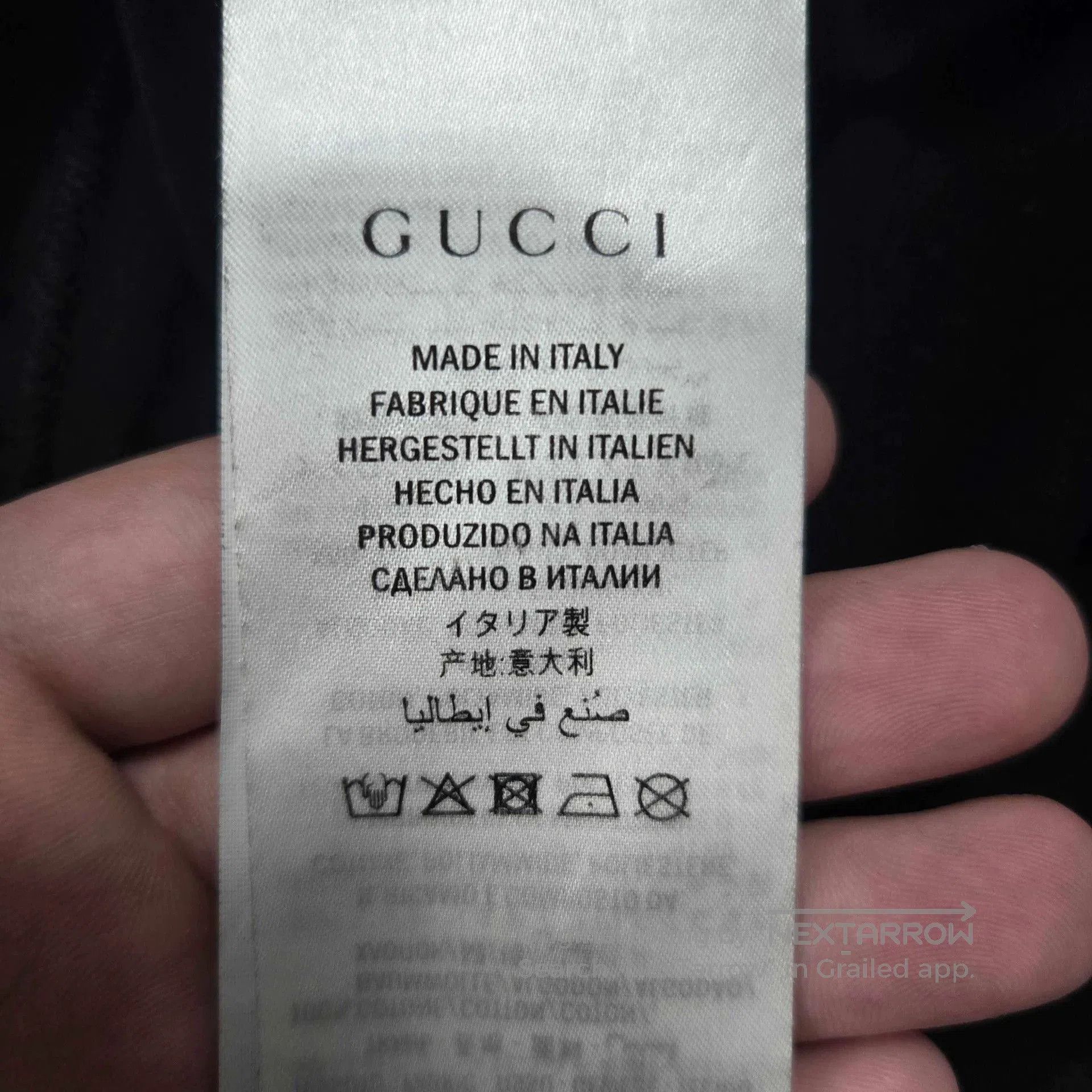 Gucci gucci logo distressed short sleeve t. Size US M / EU 48-50 / 2 - 5 Thumbnail