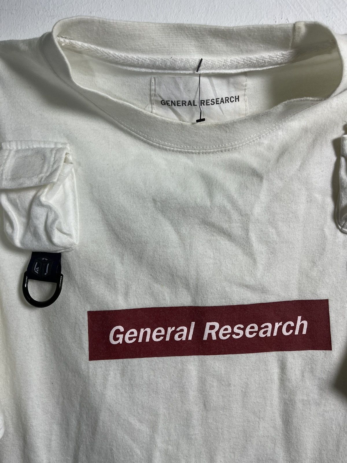 General Research General Research box logo utility tee from 'Parasite Size US M / EU 48-50 / 2 - 4 Thumbnail