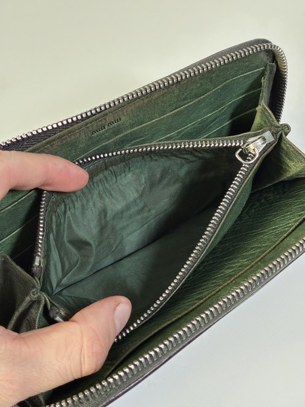 Miu Miu Miu Miu pets vintage leather wallet Size ONE SIZE - 10 Thumbnail