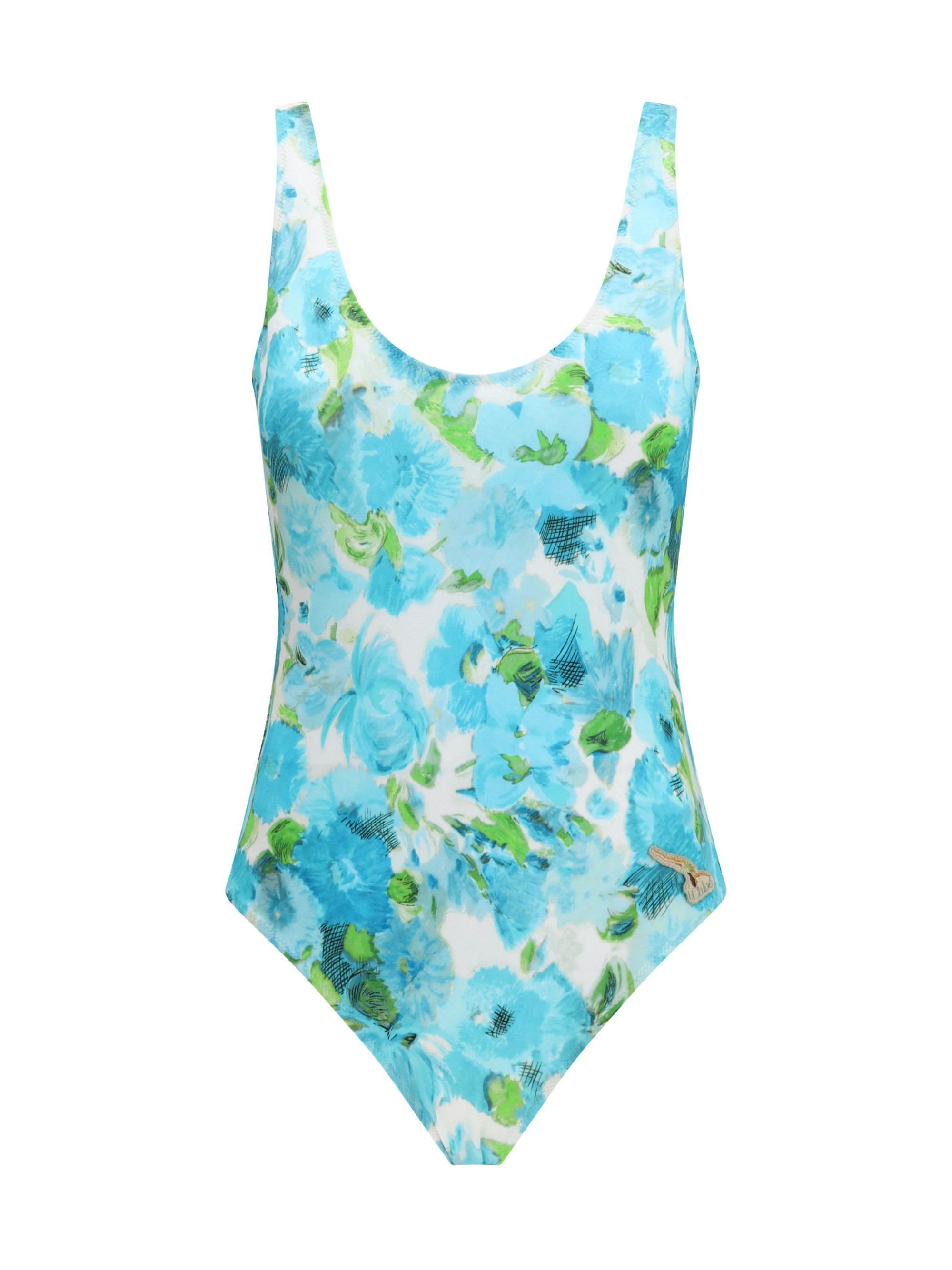 Chloe Aquatic flowers print One-piece Swimsuit Size S / US 4 / IT 40 - 1 Thumbnail