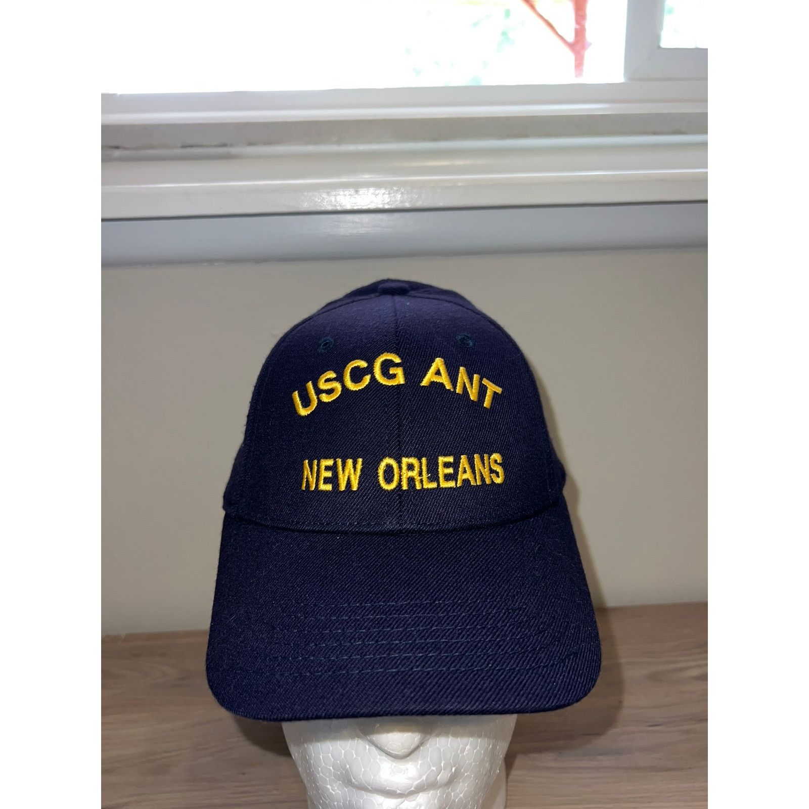 Vintage Vintage USCG US Coast Guard Ant New Orleans Blue Hat VTG S/M Size ONE SIZE - 1 Thumbnail