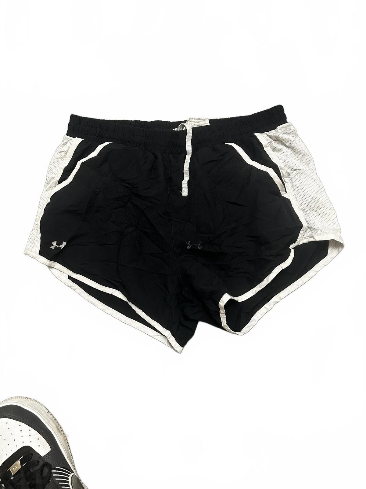 Under Armour Under Armour Men's Athletic Shorts - Black & White Size 28" / US 6 / IT 42 - 2 Thumbnail