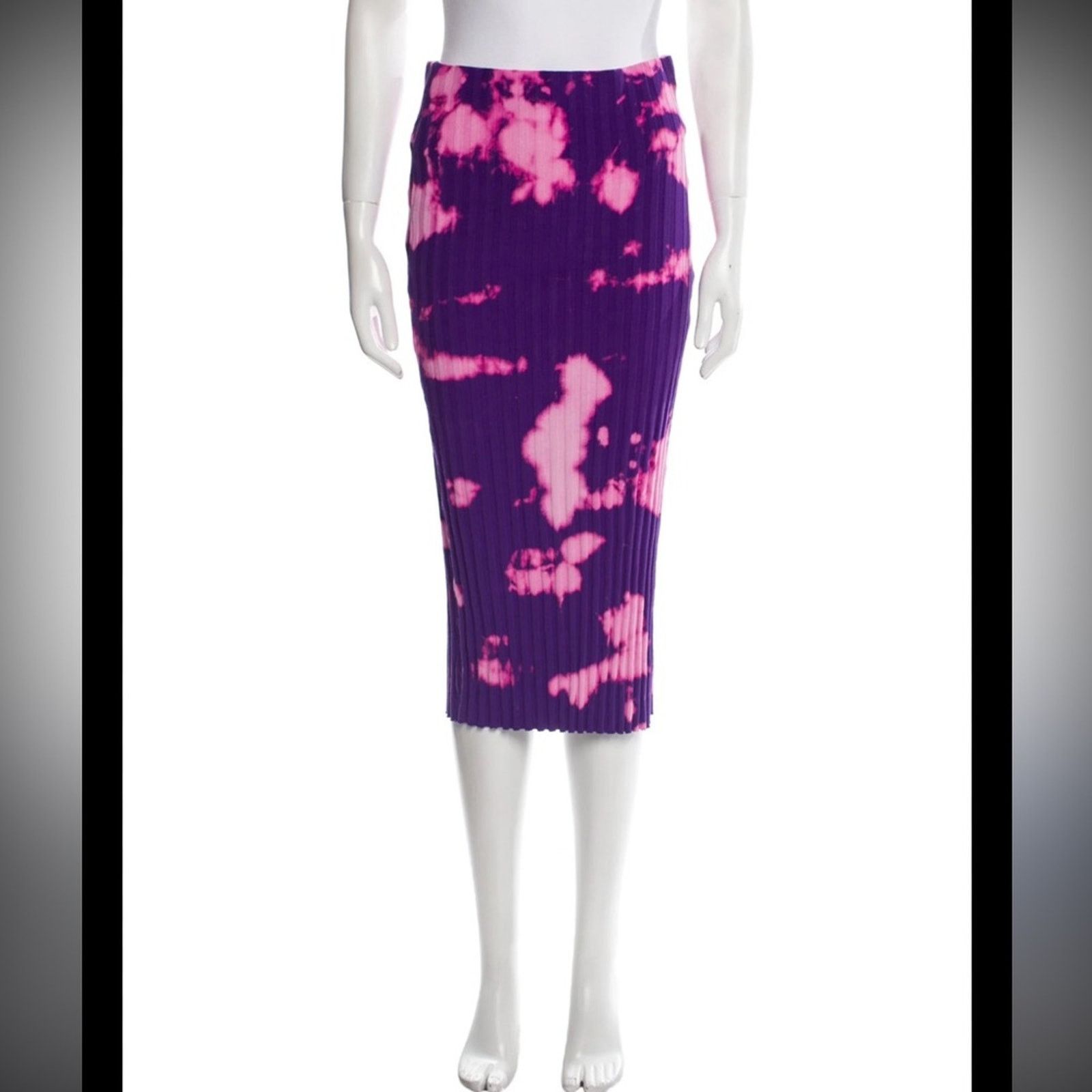 COTTONCITIZEN 170 NWT Cotton Citizen $175 Tie-Dye Midi Skirt Size M Size 30" / US 8 / IT 44 - 3 Thumbnail